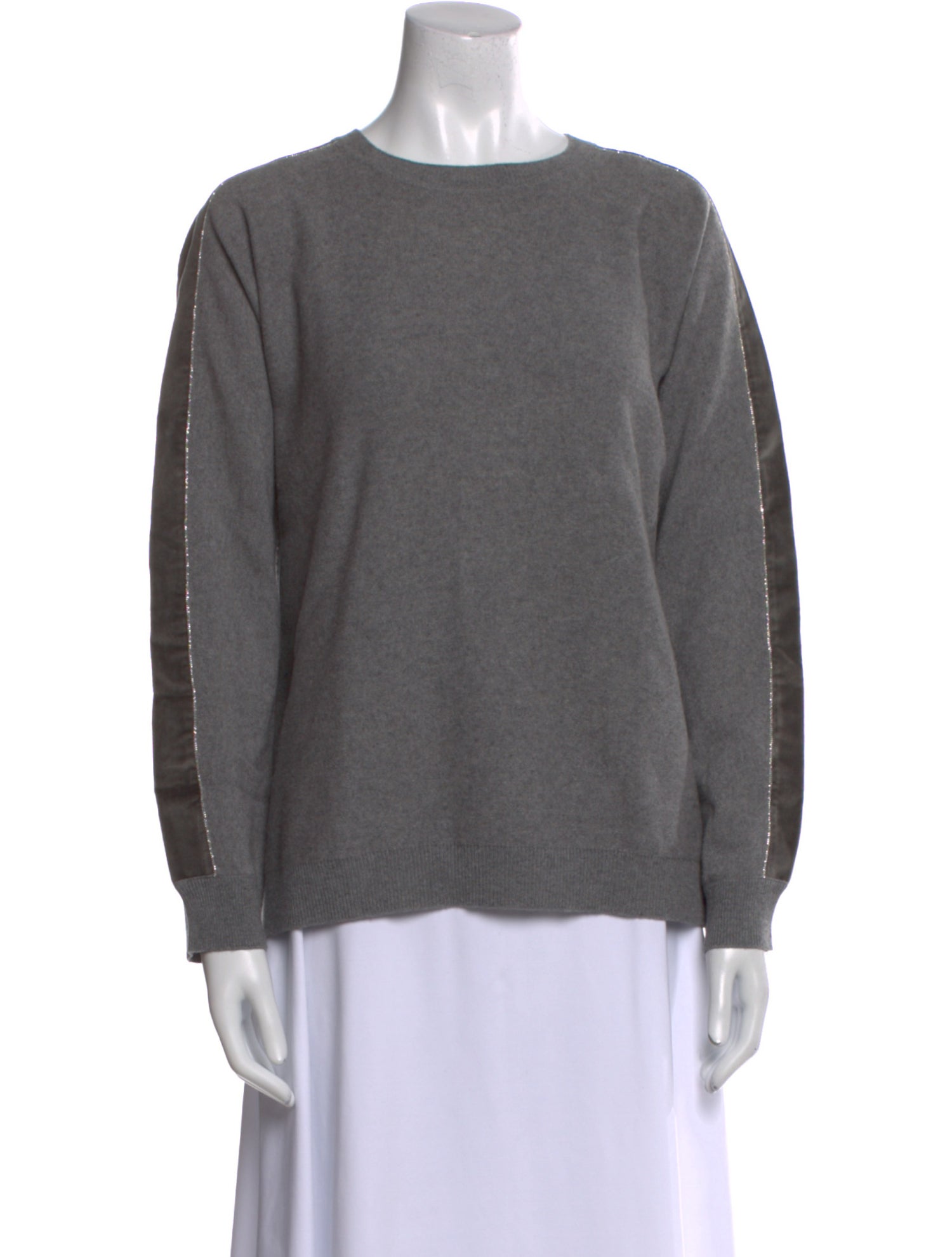 Fabiana Filippi Merino Wool Crew Neck Sweater