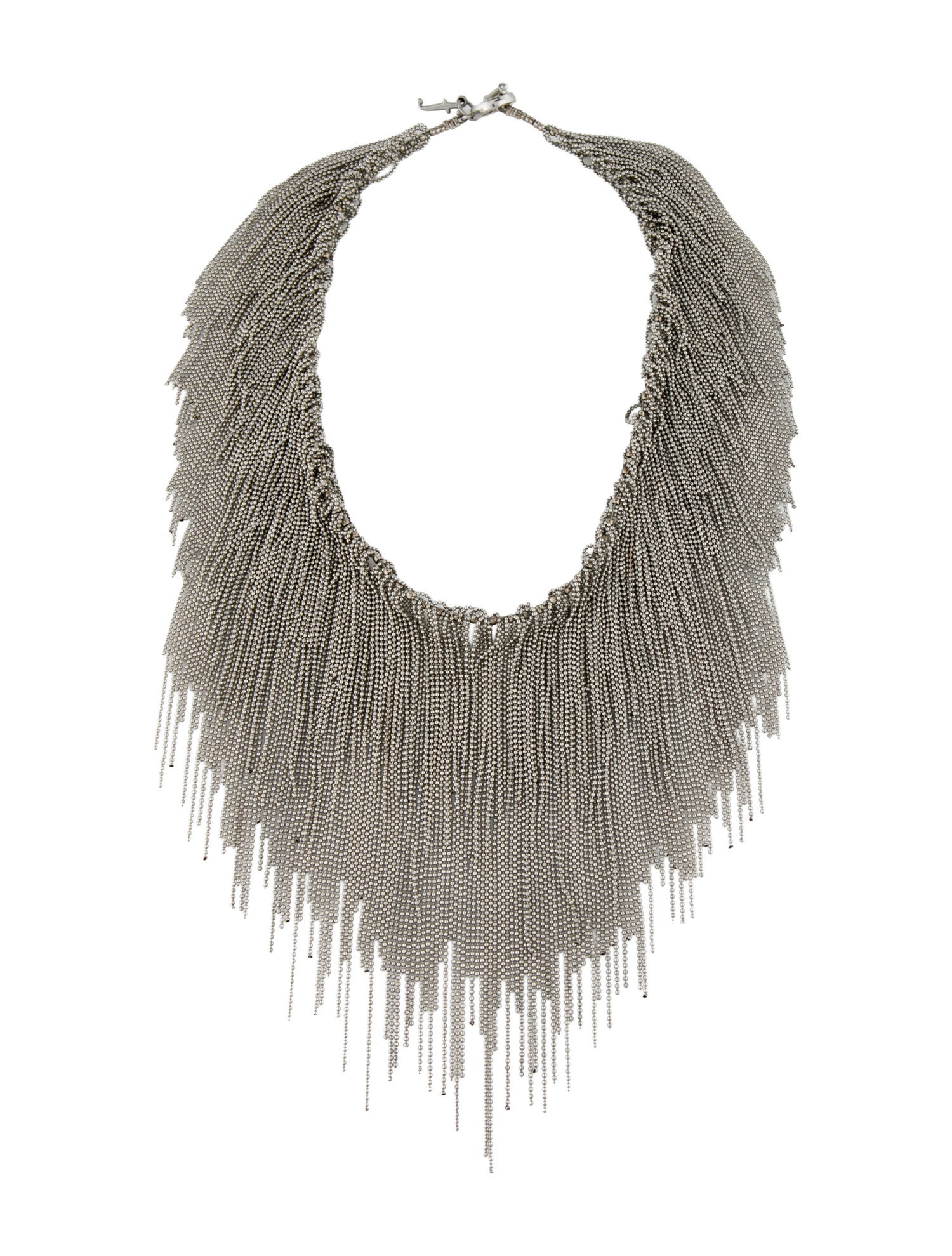 Fabiana Filippi Tassel Fringe Collar Necklace