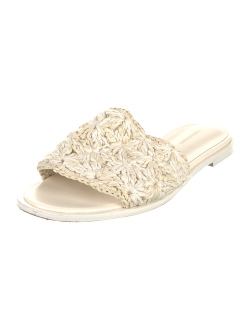 Fabiana Filippi Raffia Slides