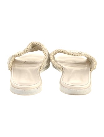 Fabiana Filippi Raffia Slides
