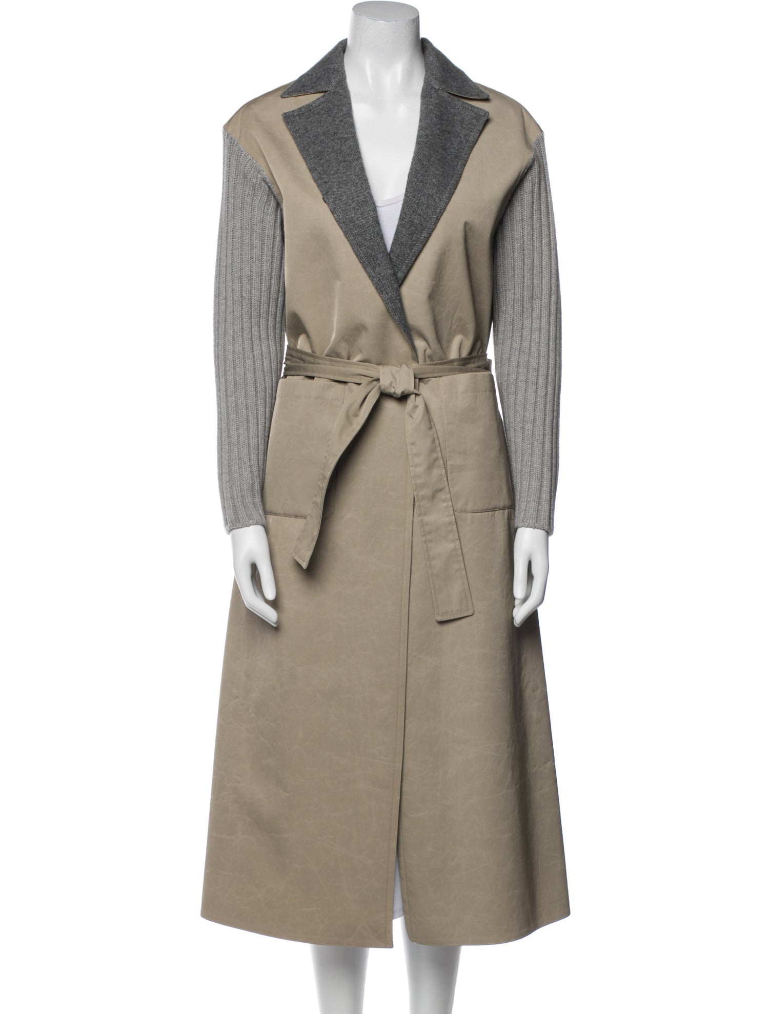 Fabiana Filippi Colorblock Pattern Coat