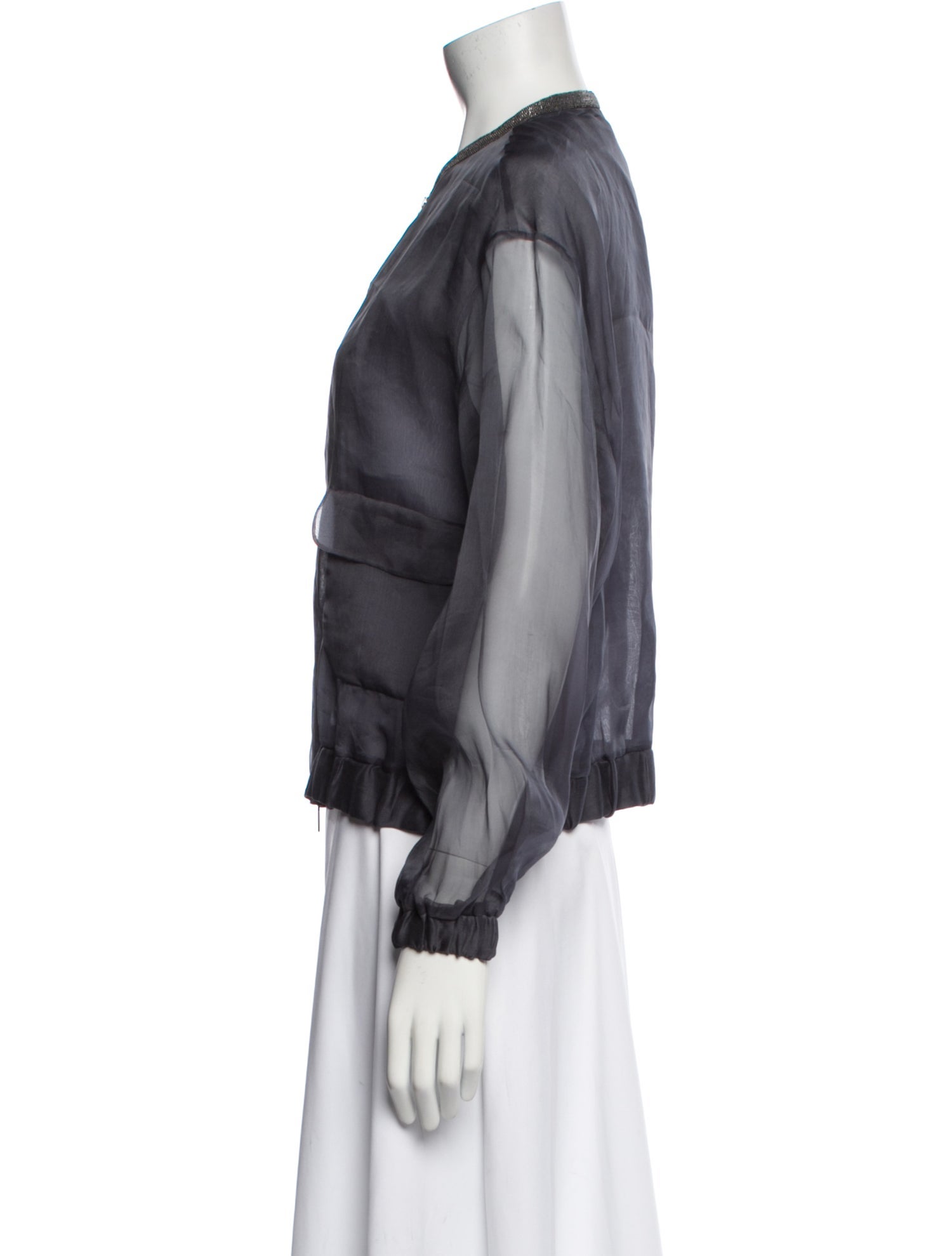 Fabiana Filippi Wool Bomber Jacket