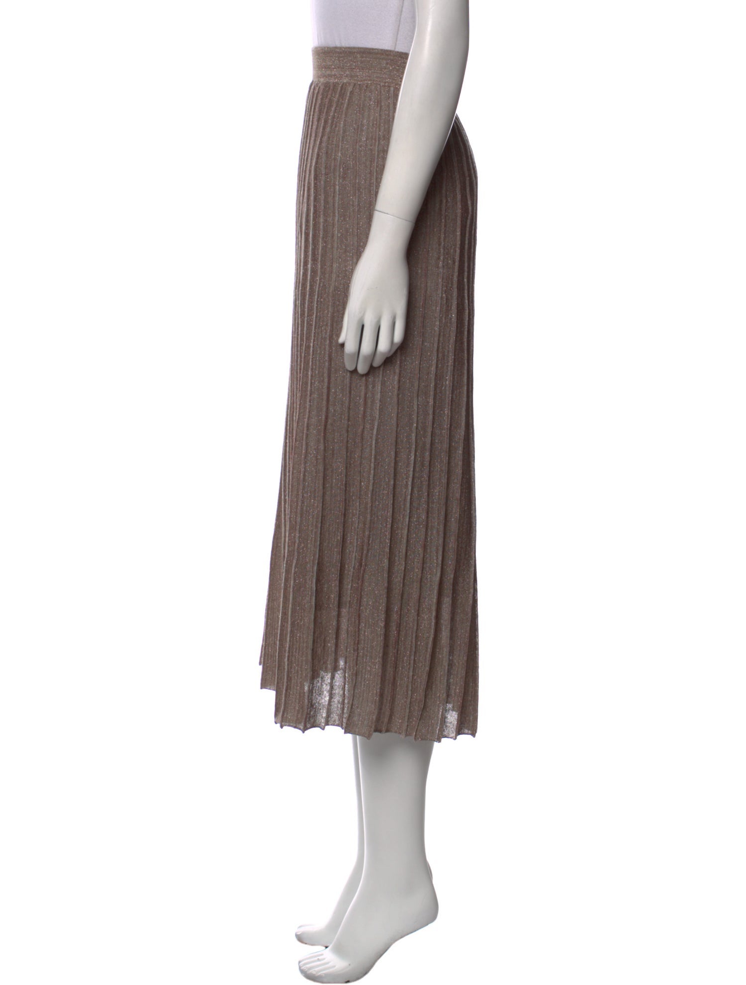 Fabiana Filippi Linen Midi Length Skirt