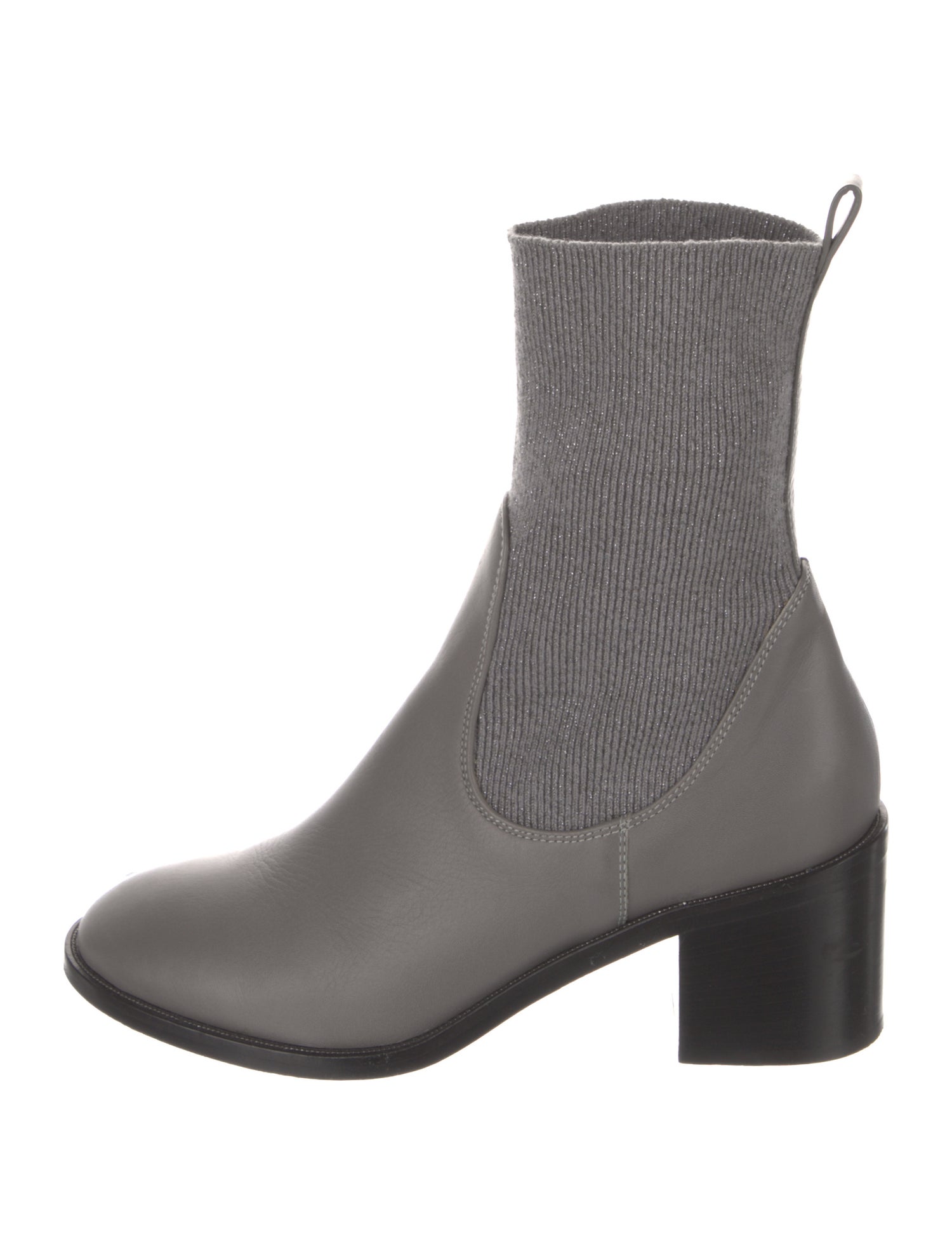 Fabiana Filippi Leather Sock Boots