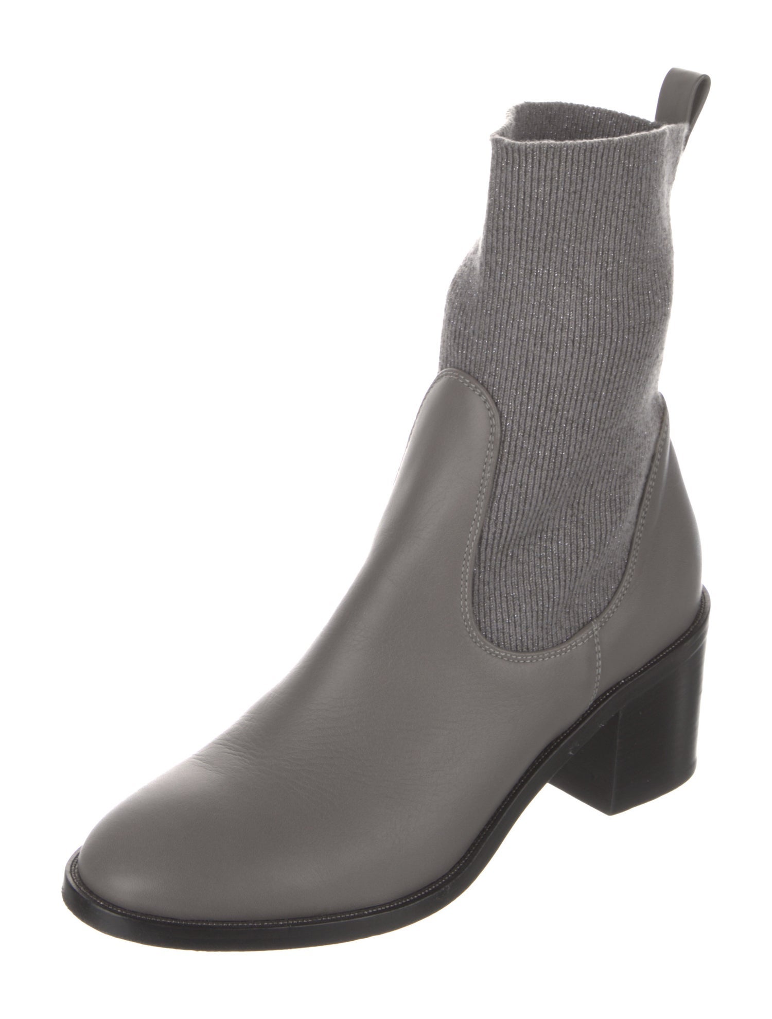 Fabiana Filippi Leather Sock Boots