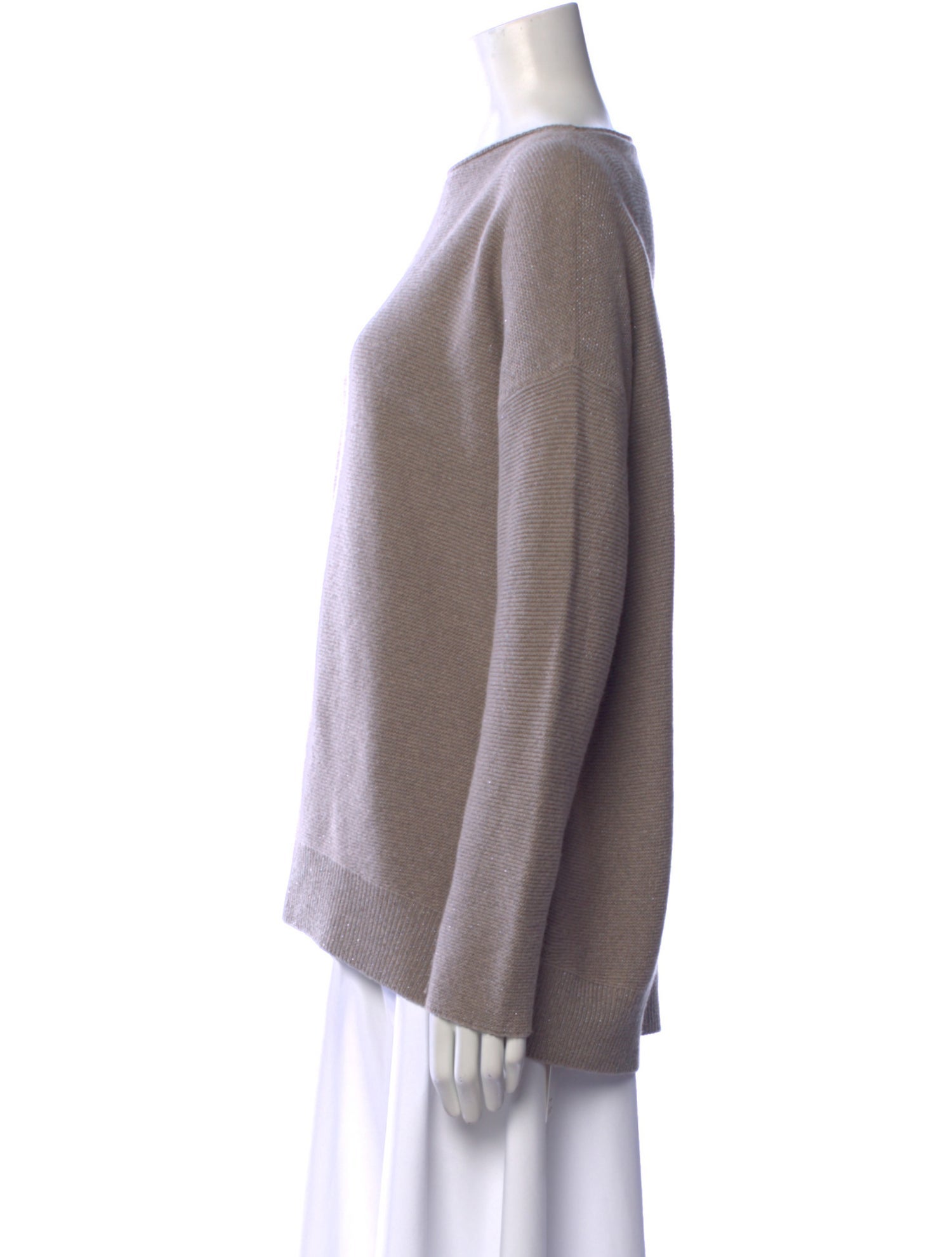 Fabiana Filippi Wool Bateau Neckline Sweater