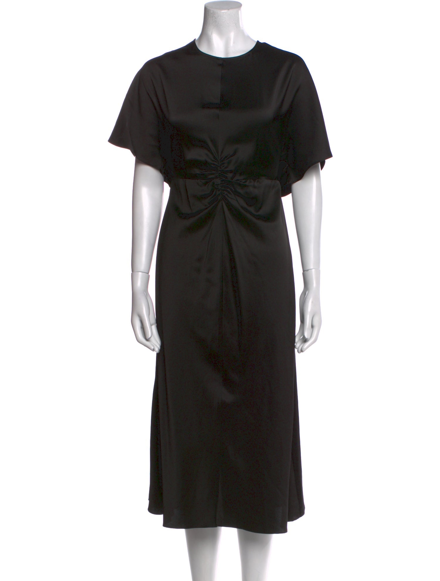 Fabiana Filippi Crew Neck Midi Length Dress