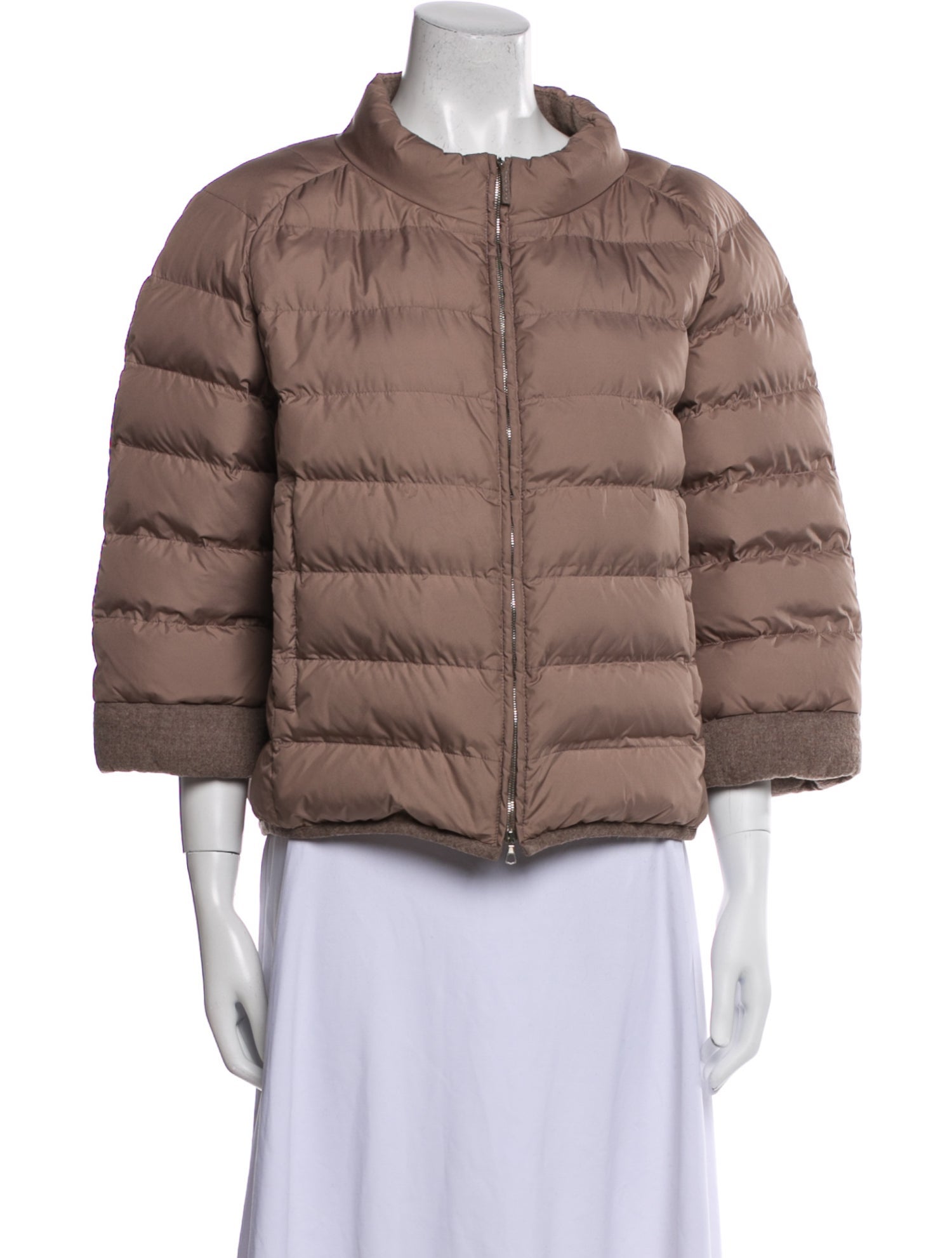 Fabiana Filippi Virgin Wool Faux Fur Jacket