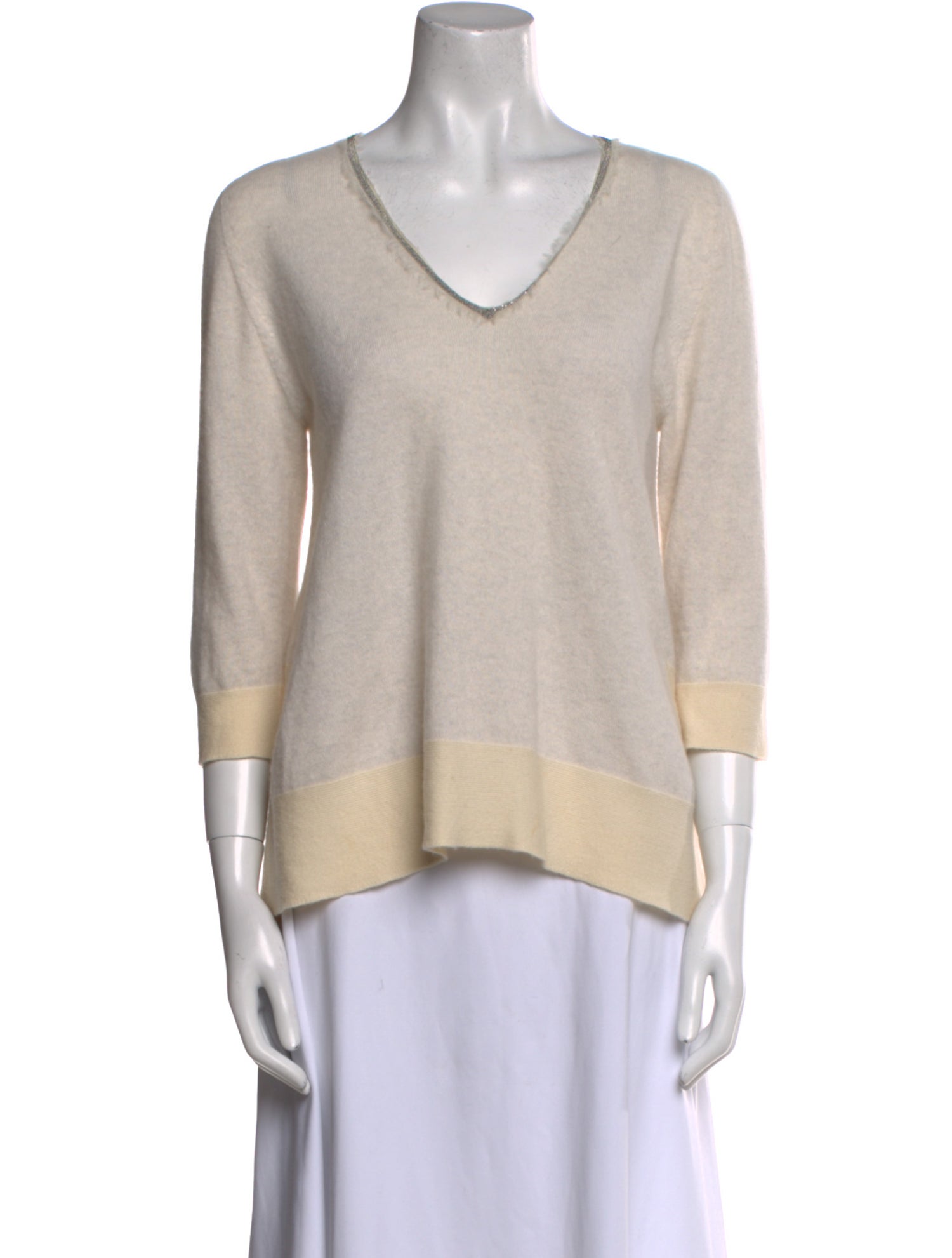 Fabiana Filippi Cashmere V-Neck Sweater