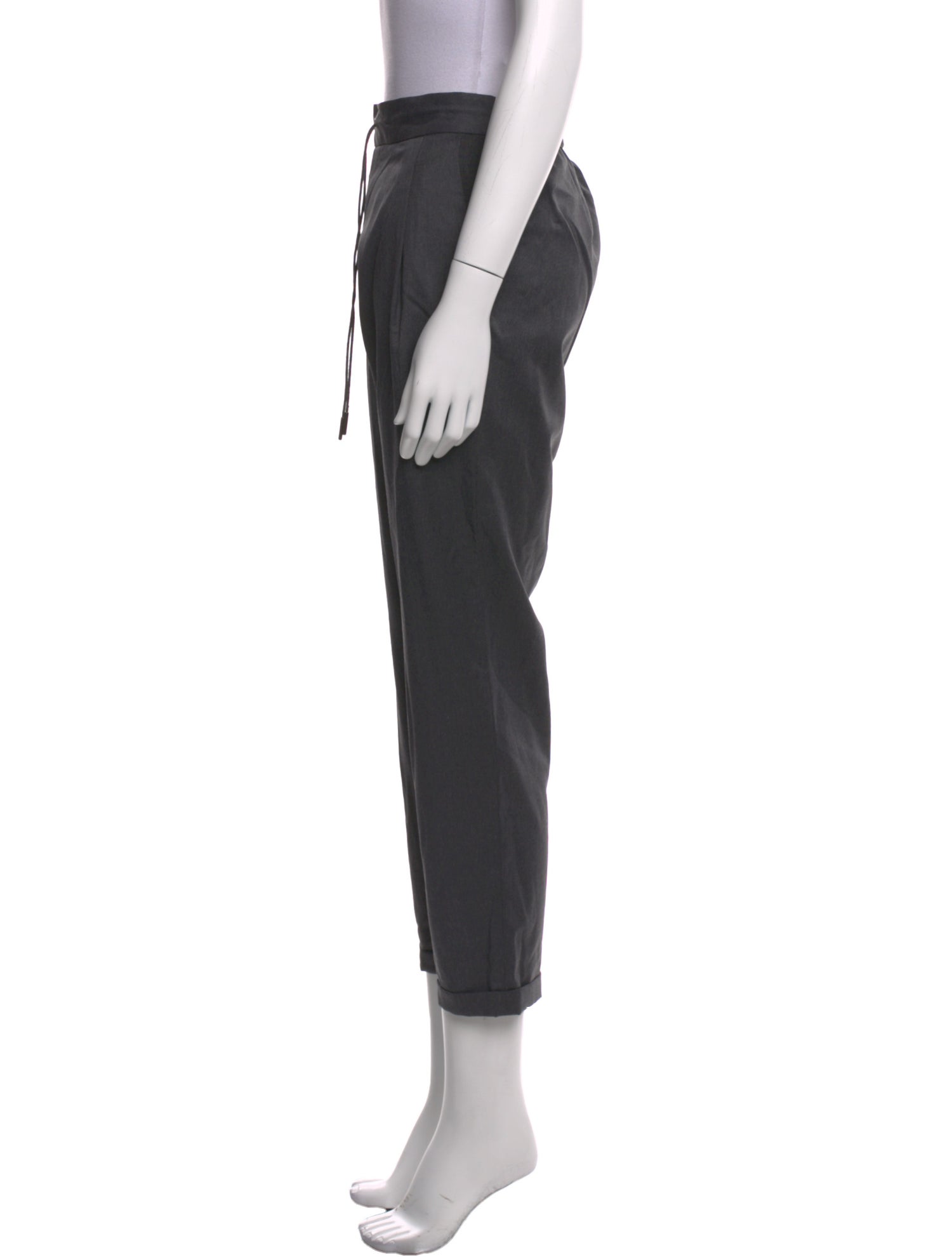 Fabiana Filippi Merino Wool Straight Leg Pants