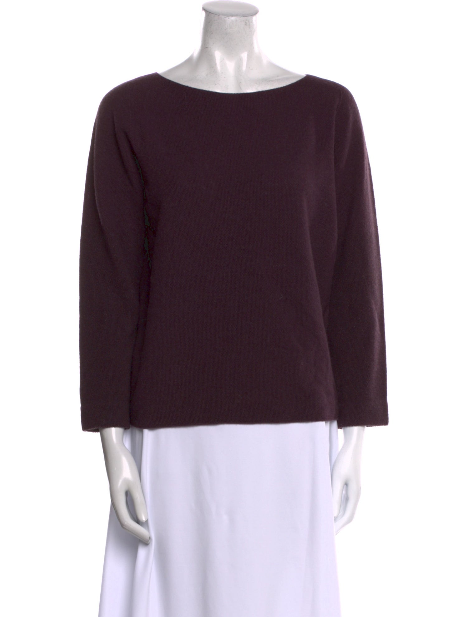 Fabiana Filippi Bateau Neckline Three-Quarter Sleeve Sweatshirt