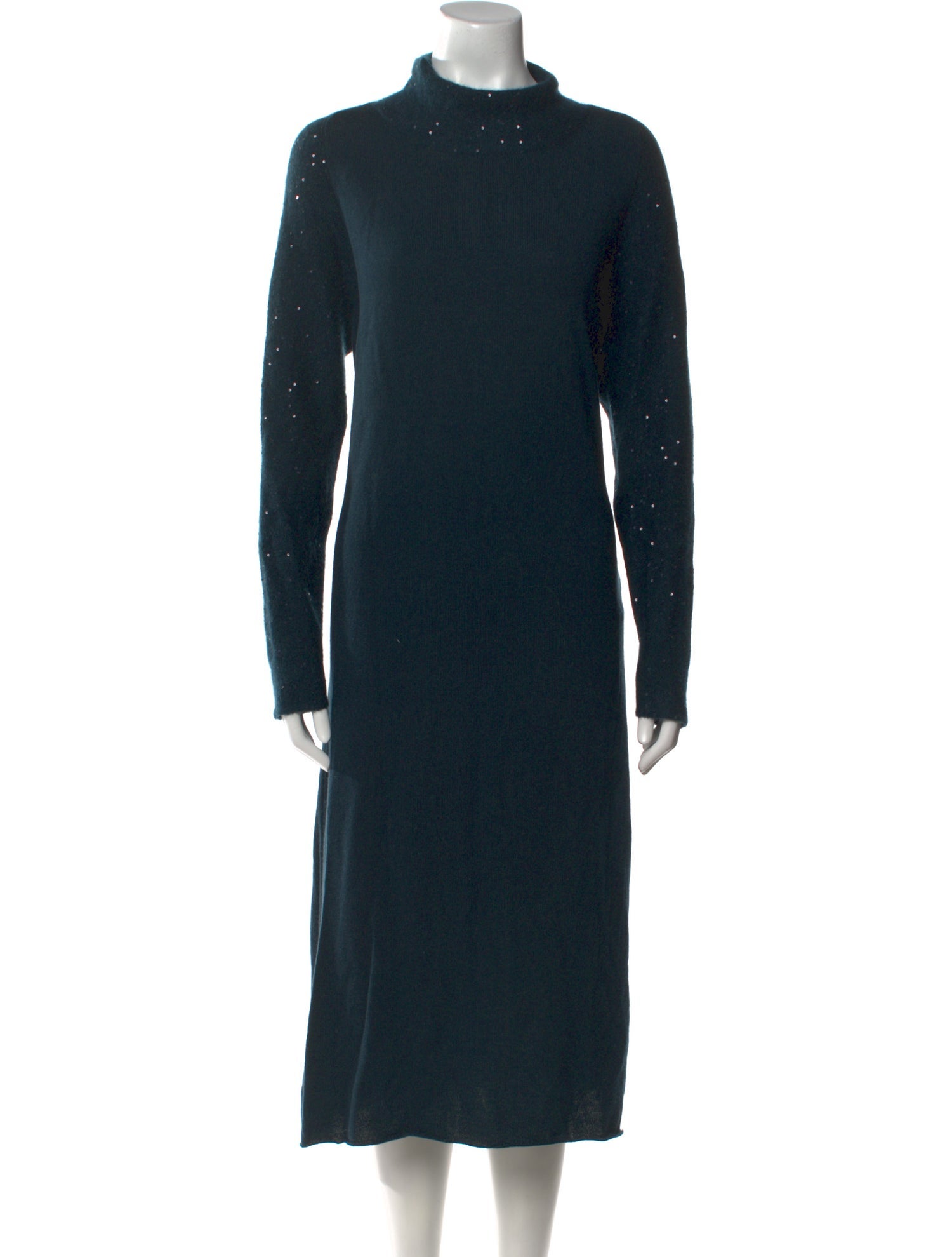Fabiana Filippi Merino Wool Midi Length Dress
