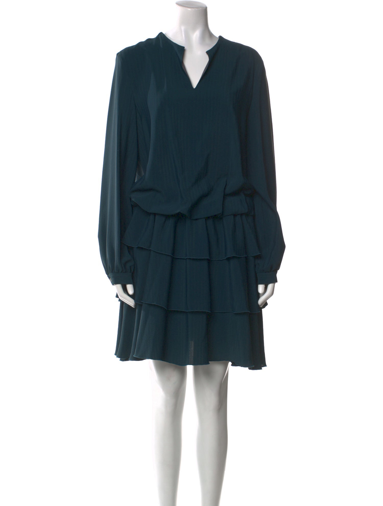 Fabiana Filippi Silk Knee-Length Dress