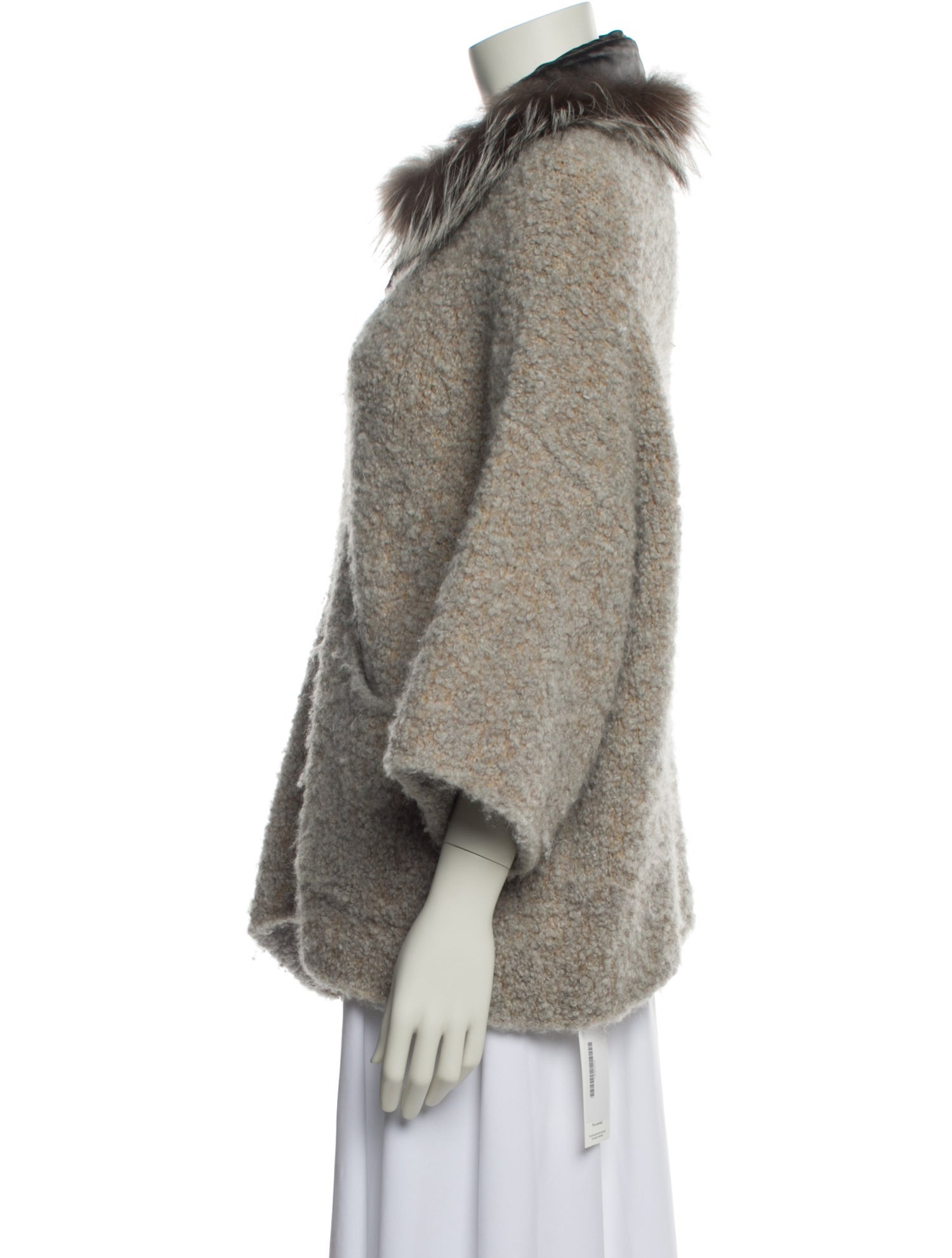 Fabiana Filippi Alpaca Fur Jacket