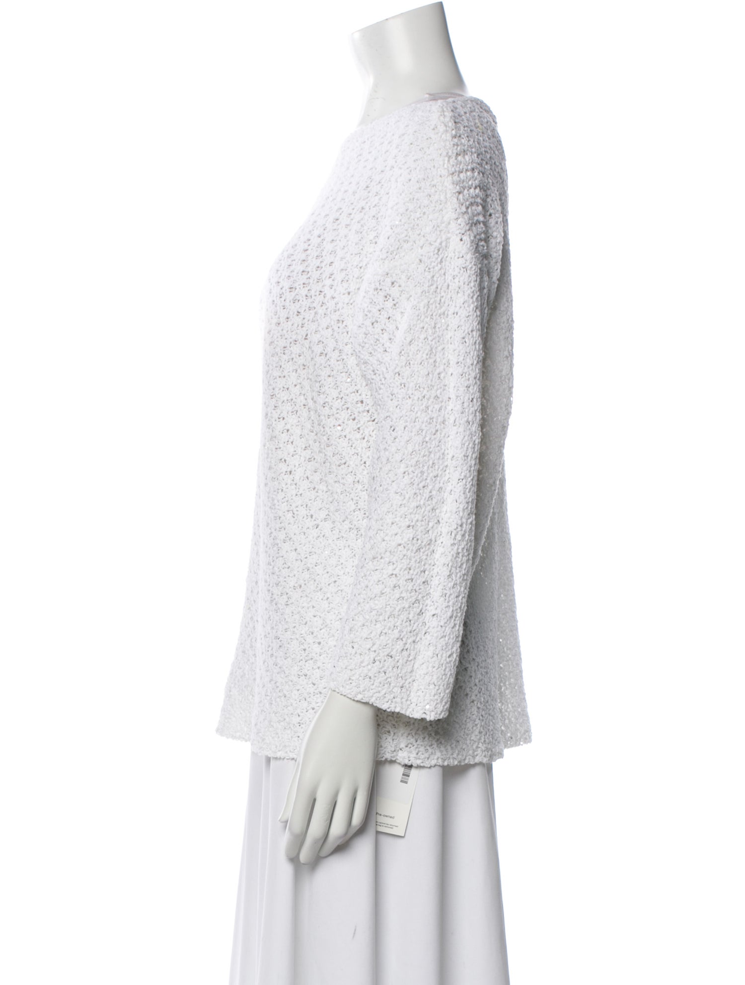 Fabiana Filippi Bateau Neckline Sweater