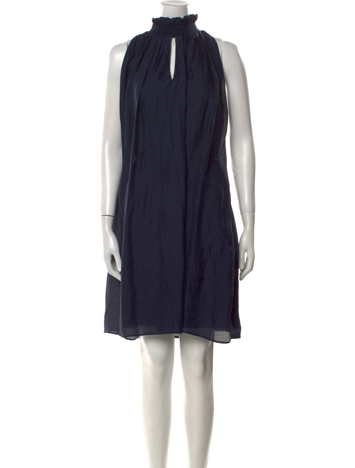 Fabiana Filippi Silk Knee-Length Dress