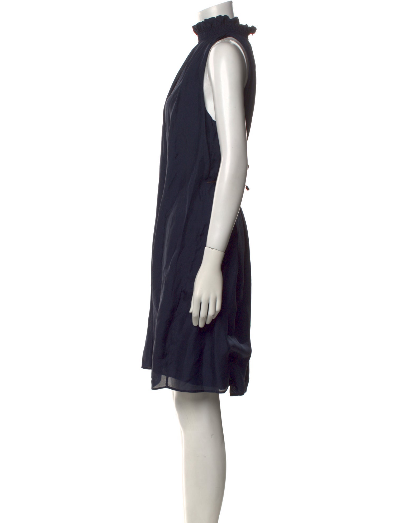Fabiana Filippi Silk Knee-Length Dress