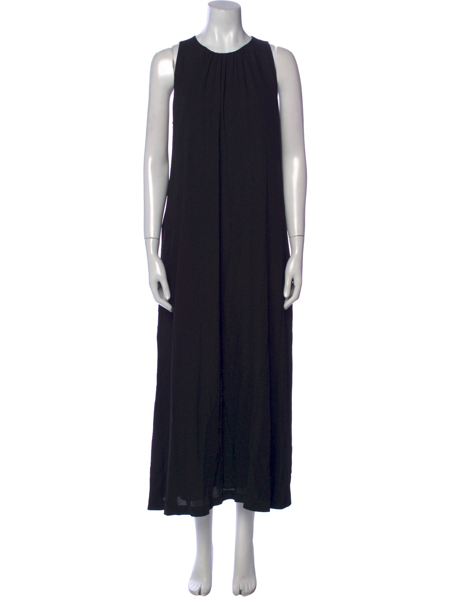 Fabiana Filippi Crew Neck Long Dress