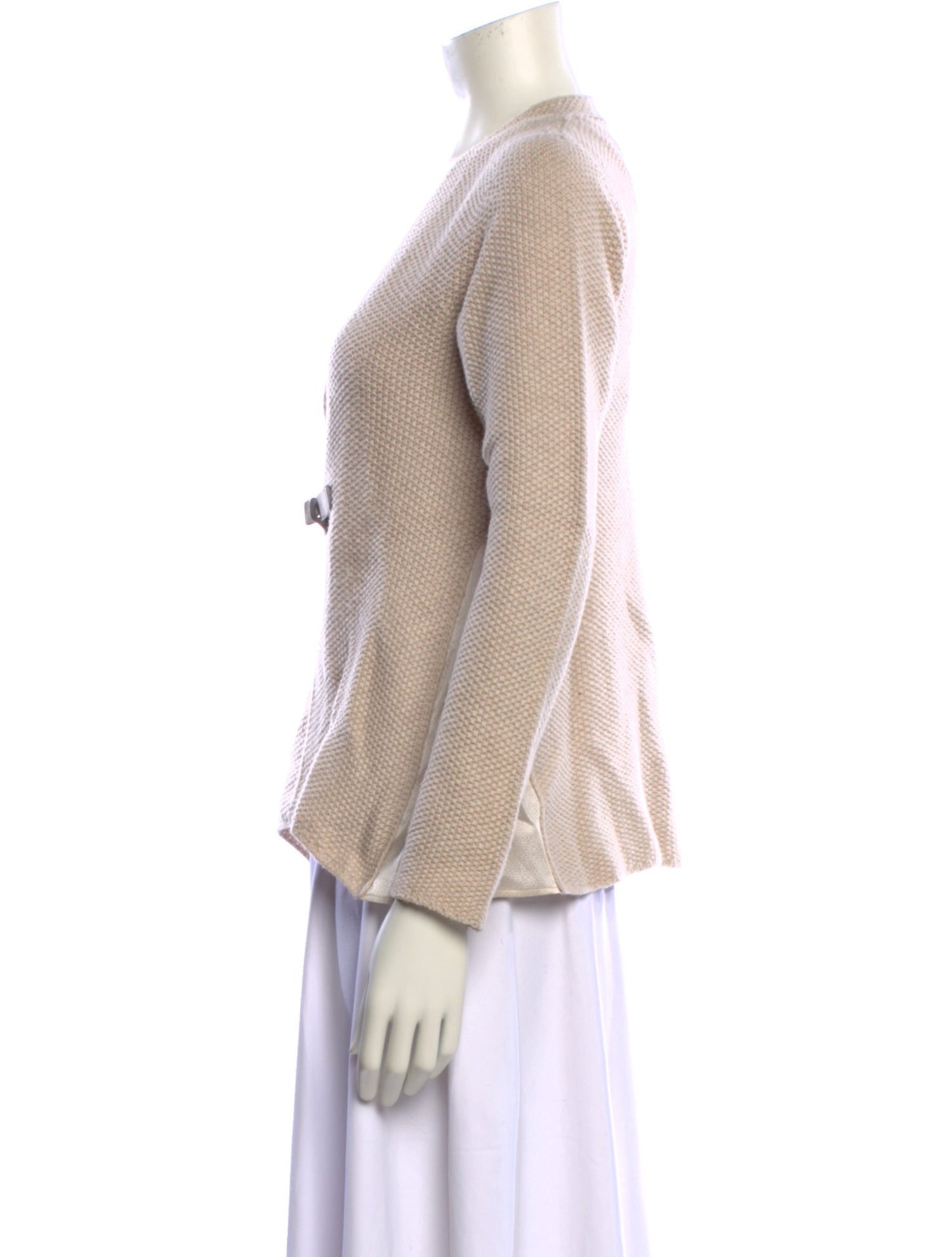 Fabiana Filippi Merino Wool V-Neck Sweater