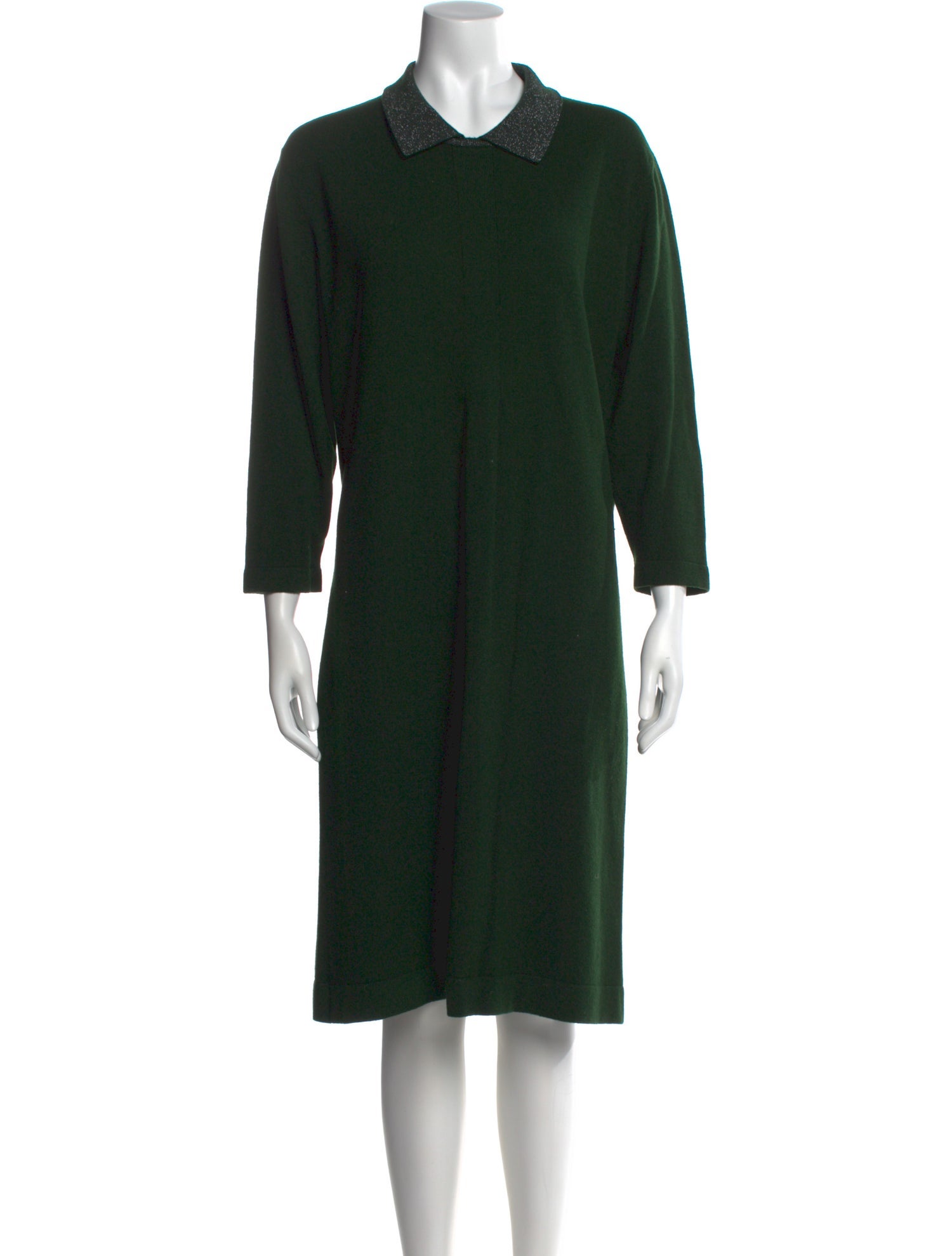 Fabiana Filippi Wool Knee-Length Dress