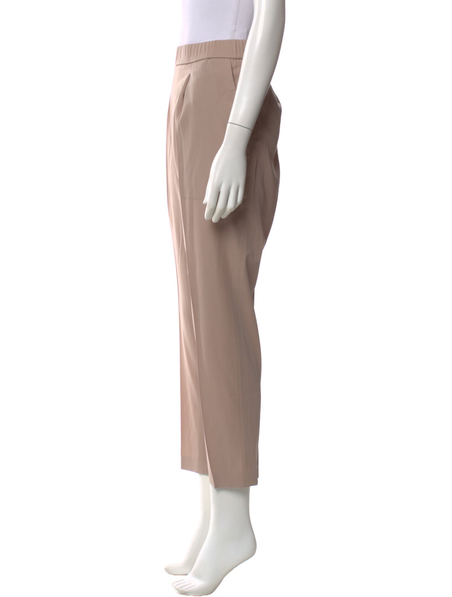 Fabiana Filippi Merino Wool Straight Leg Pants