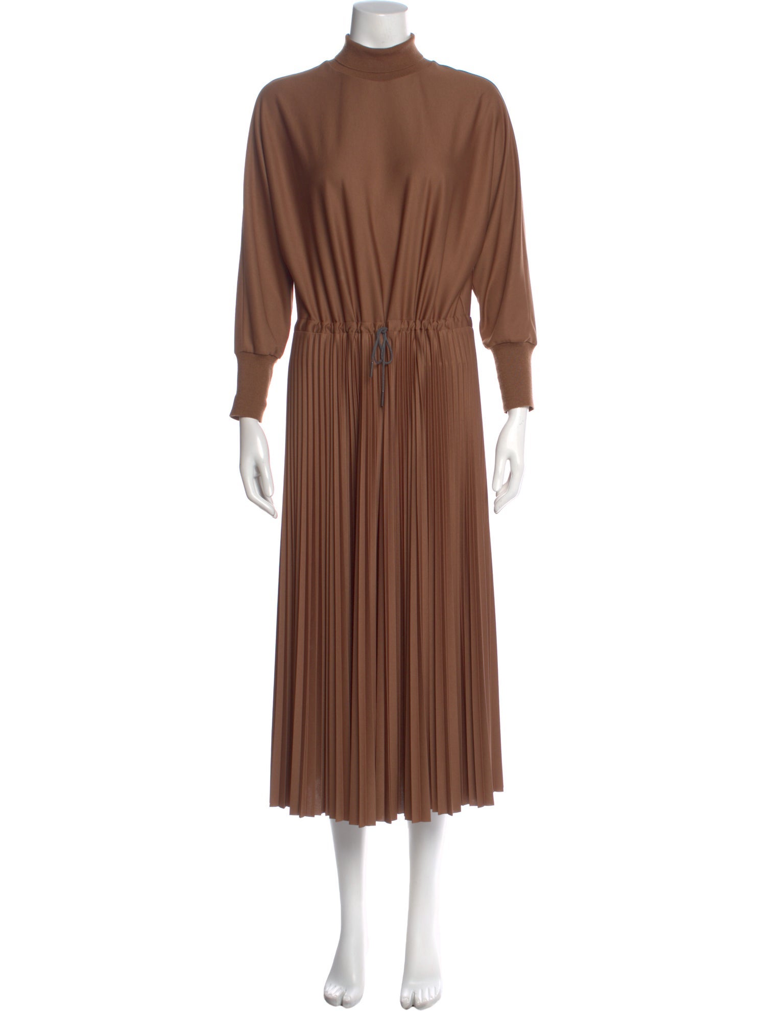 Fabiana Filippi Turtleneck Midi Length Dress