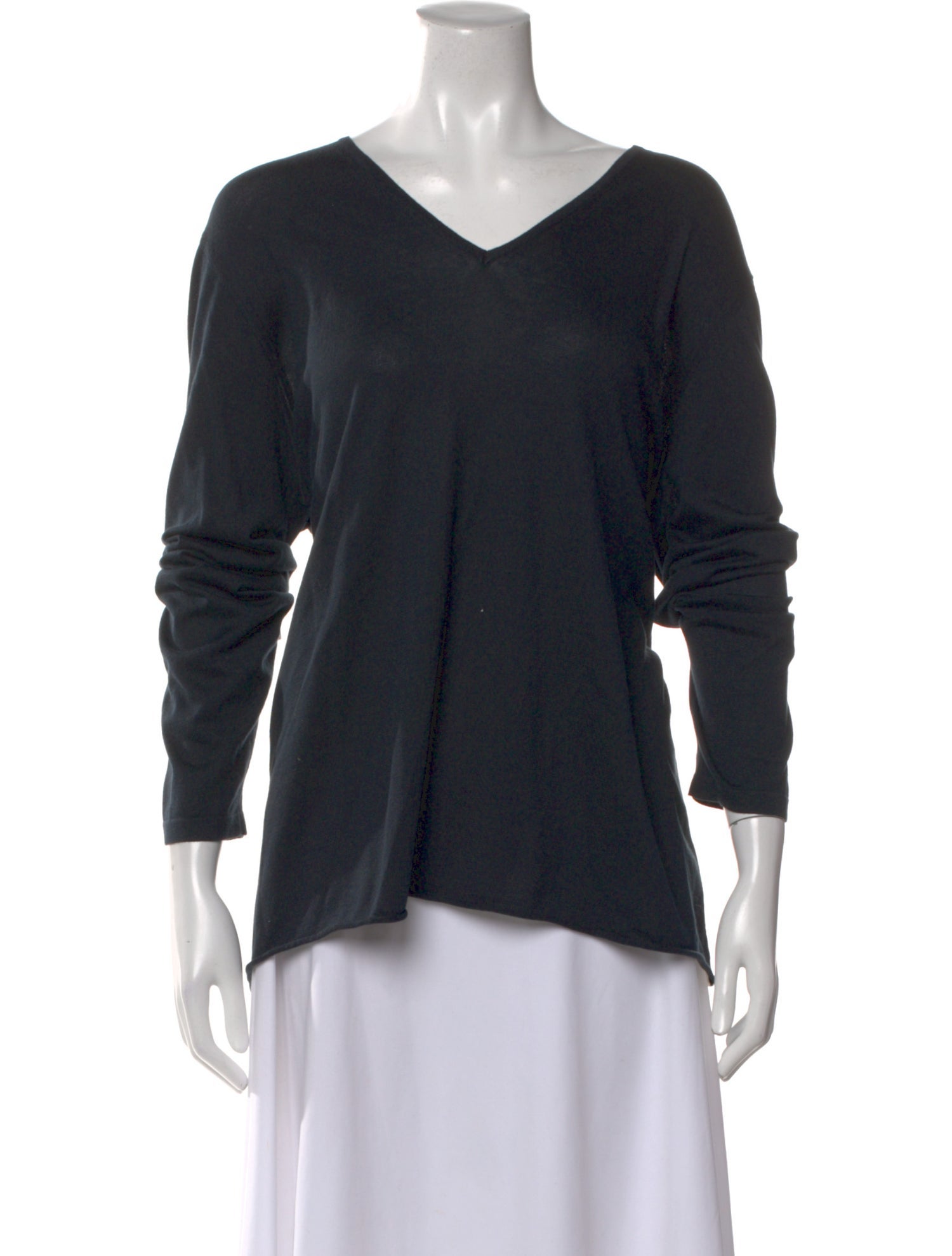 Fabiana Filippi Silk V-Neck Sweater w/ Tags