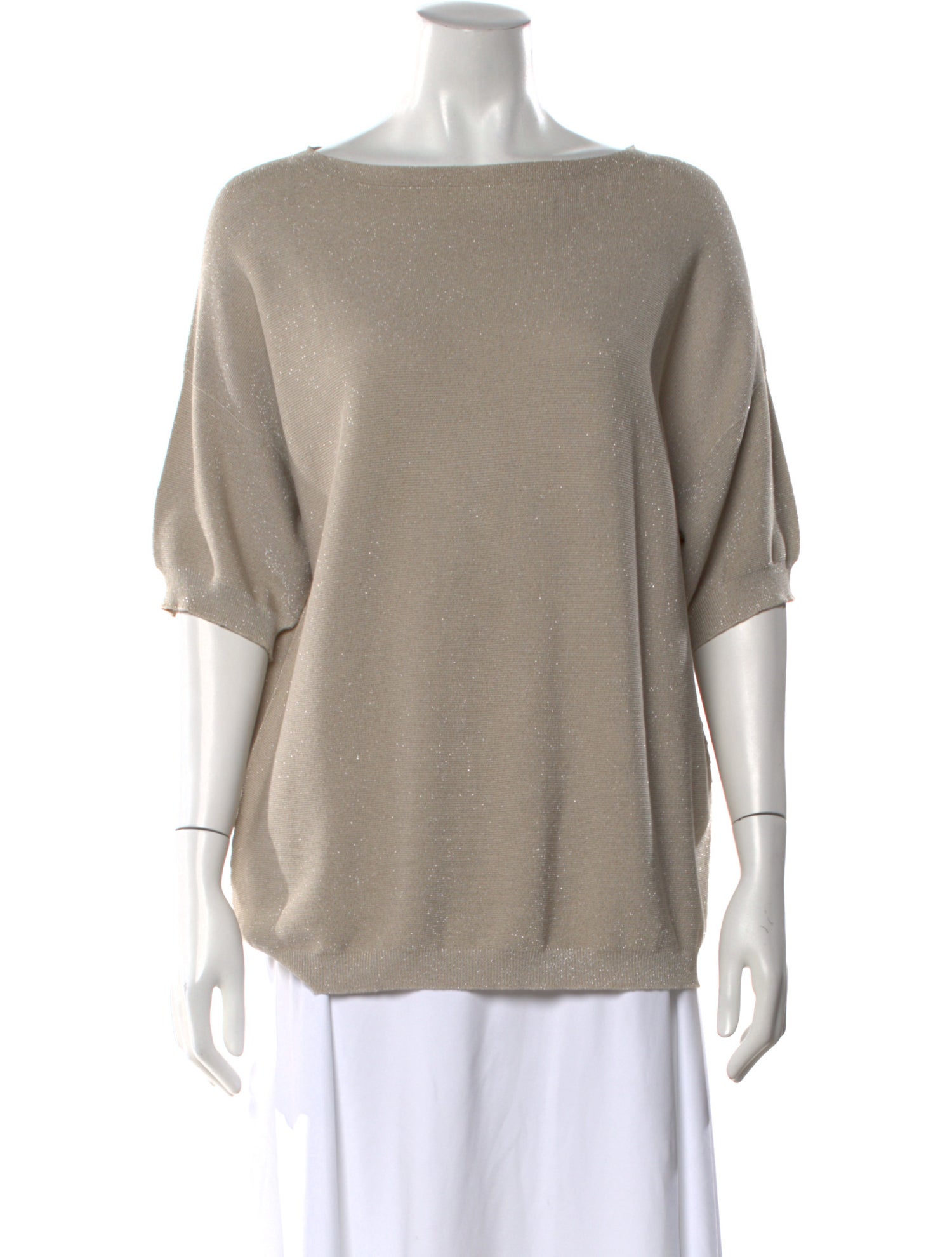Fabiana Filippi Bateau Neckline Sweater