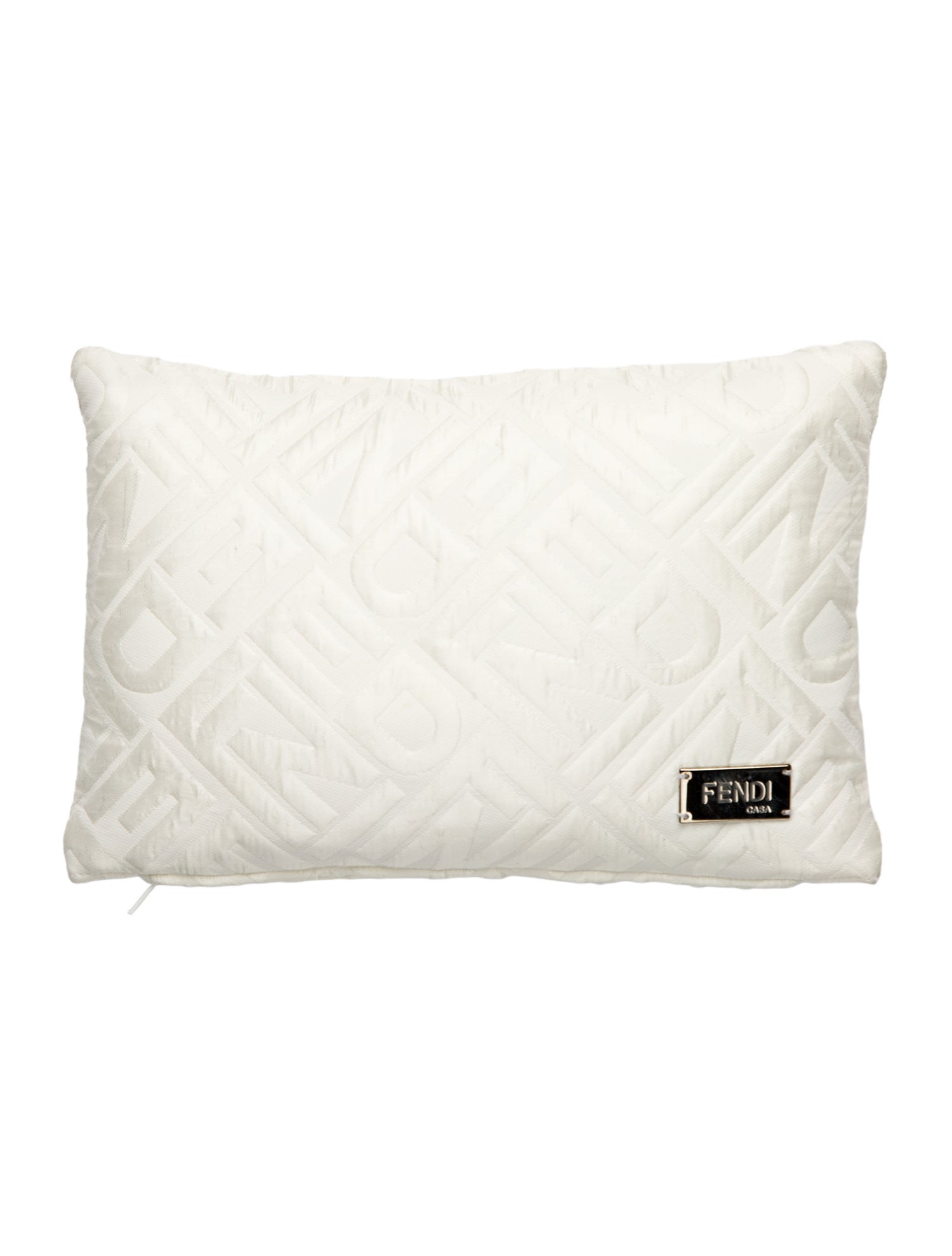 Fendi Casa Logos Throw Pillow