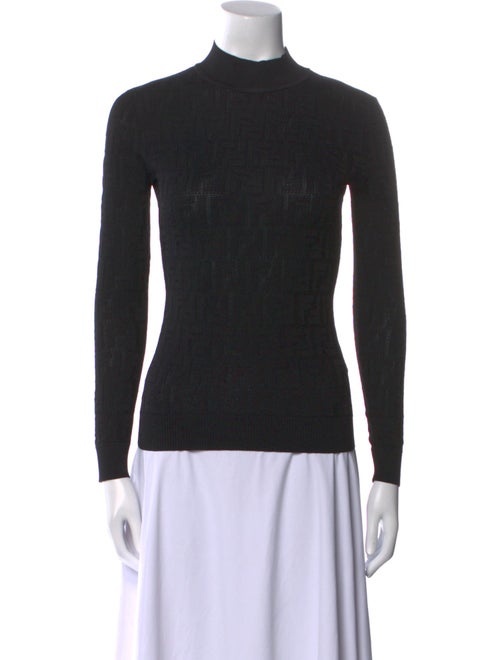 Fendi Casa Crew Neck Long Sleeve Top