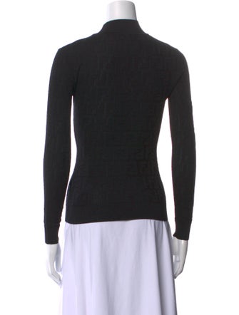 Fendi Casa Crew Neck Long Sleeve Top