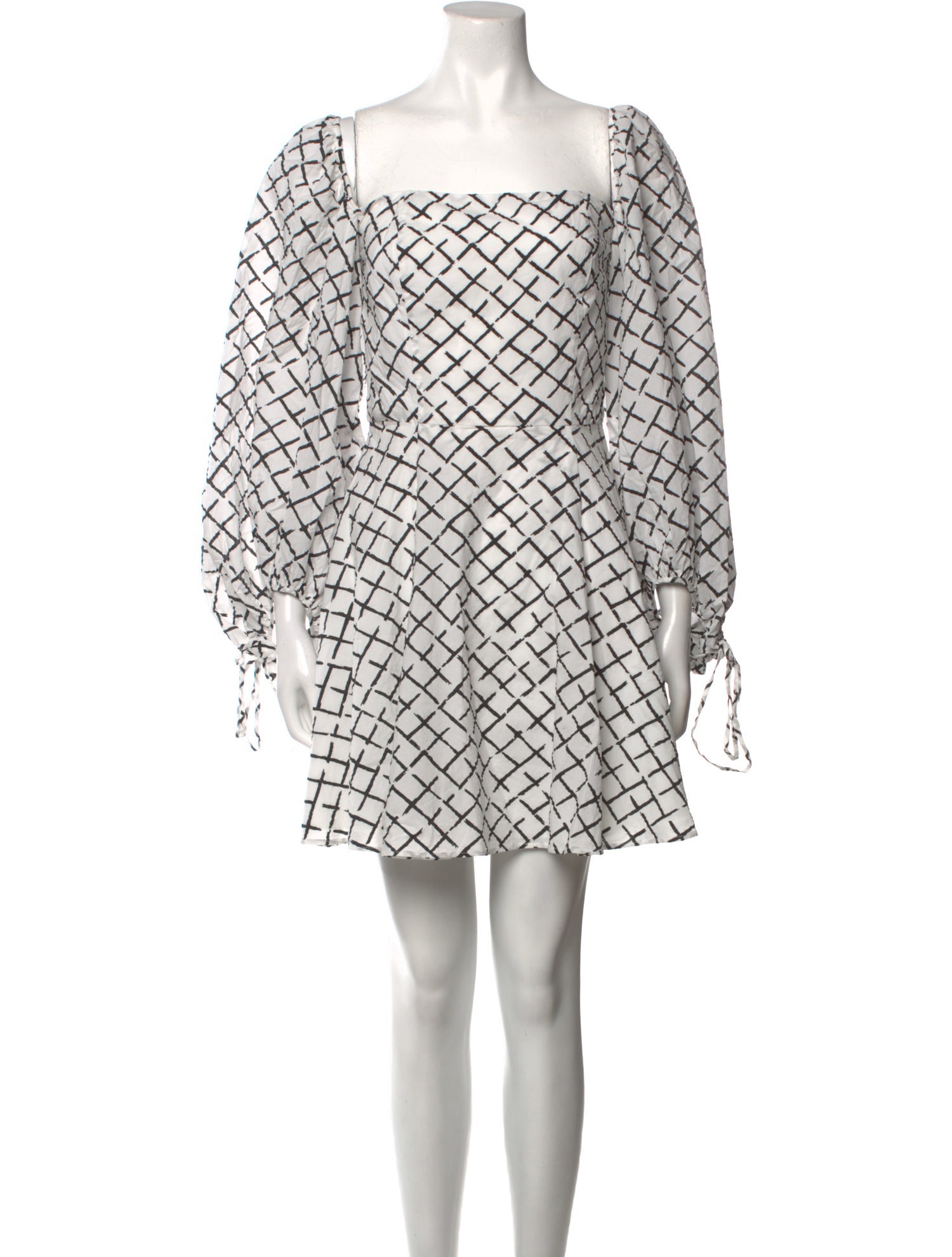 Federica Tosi Printed Mini Dress w/ Tags