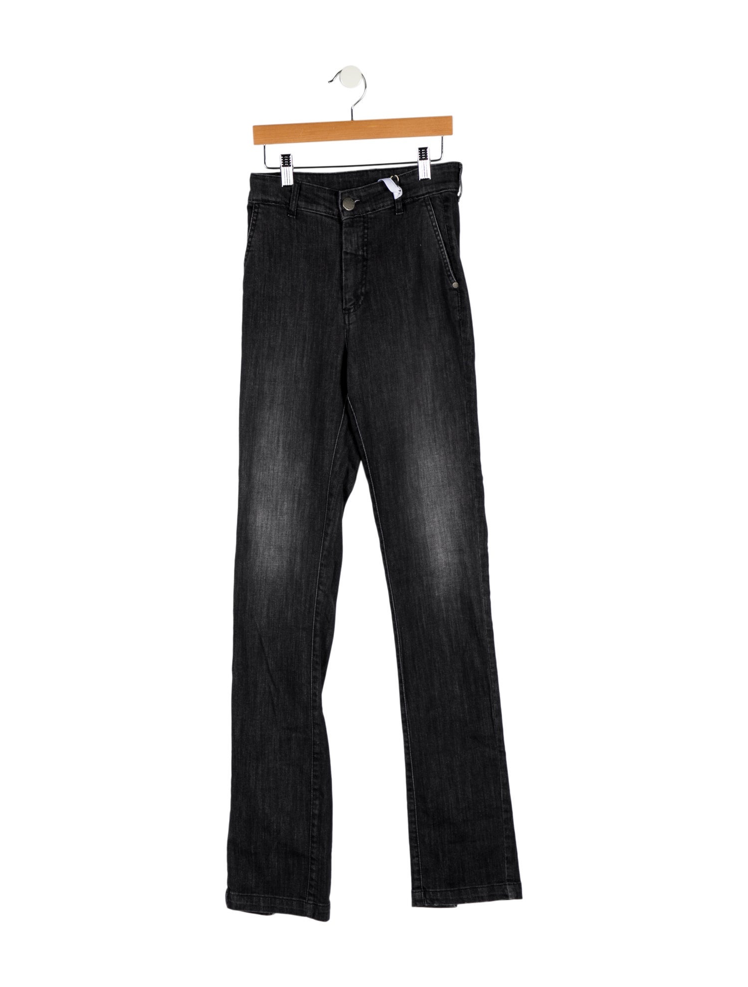 Federica Tosi Mid-Rise Straight Leg Jeans