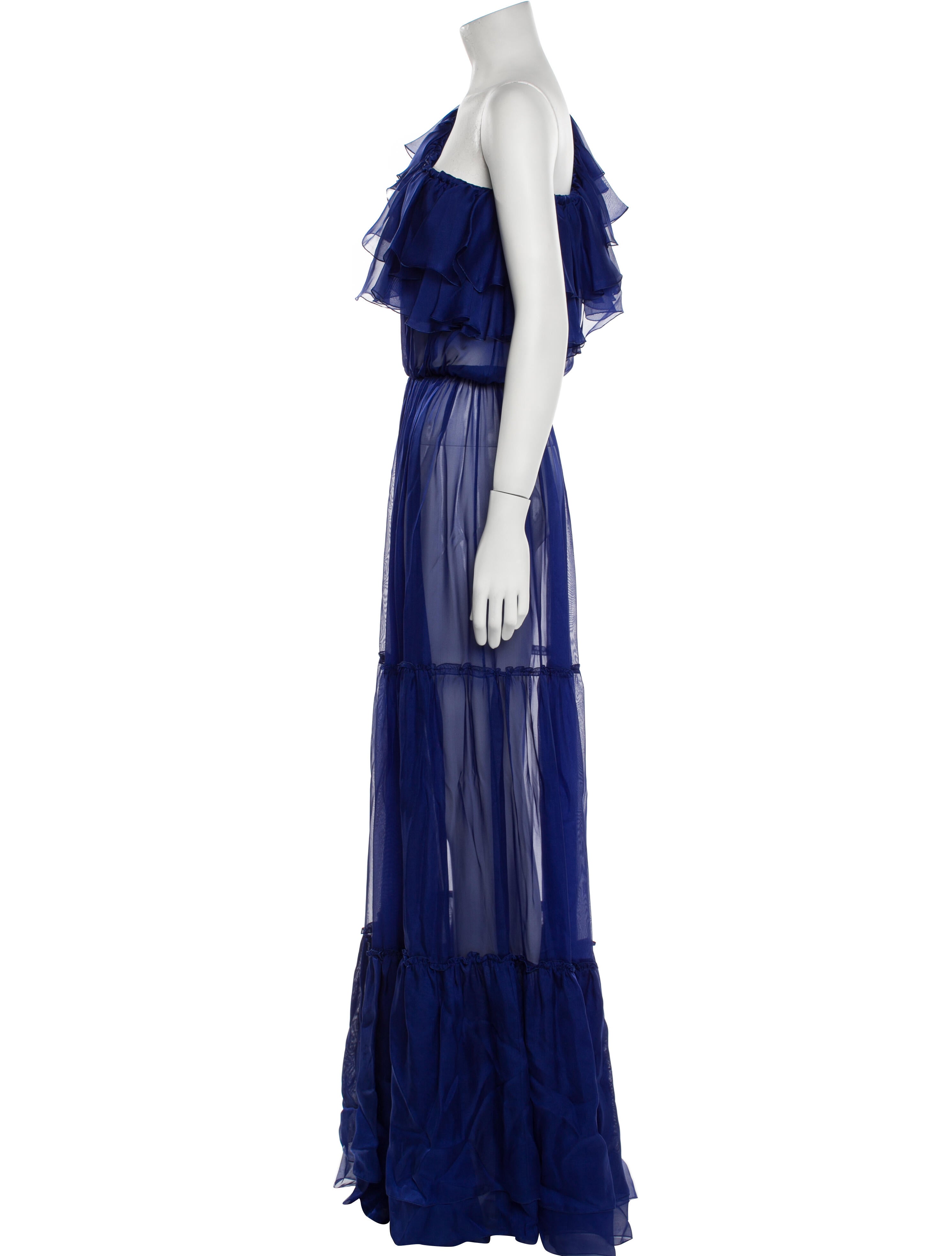 Federica Tosi Silk Long Dress