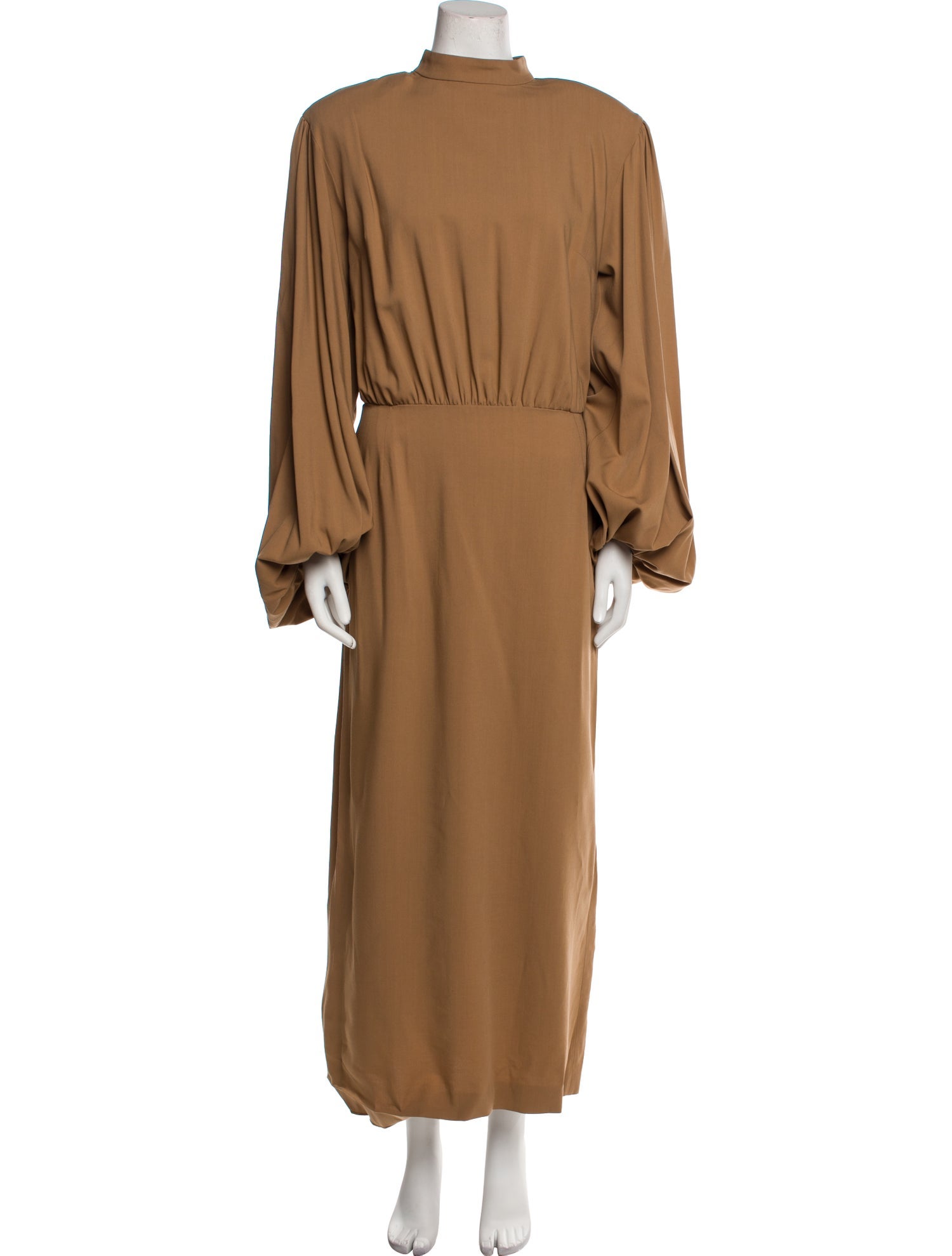 Federica Tosi Mock Neck Long Dress