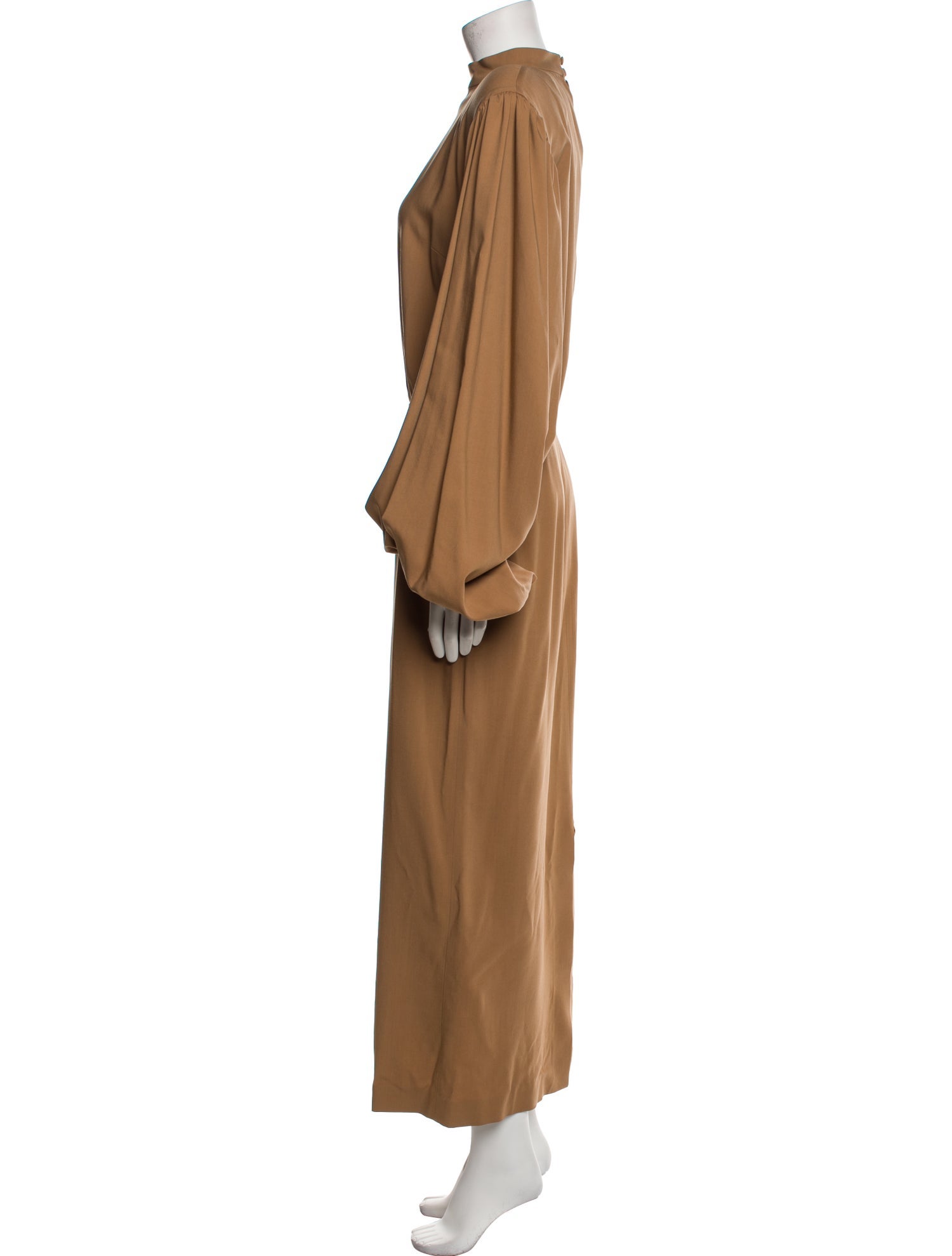 Federica Tosi Mock Neck Long Dress