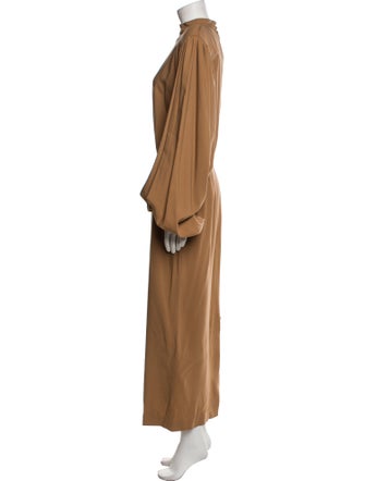 Federica Tosi Mock Neck Long Dress