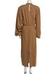 Federica Tosi Mock Neck Long Dress