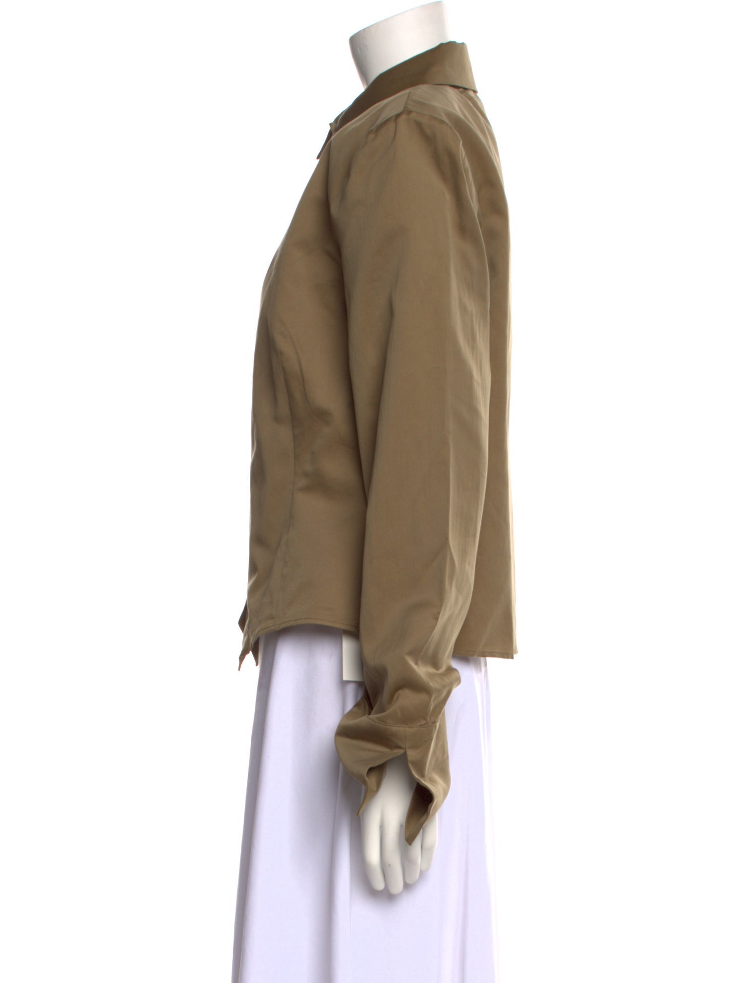 Federica Tosi Long Sleeve Button-Up Top