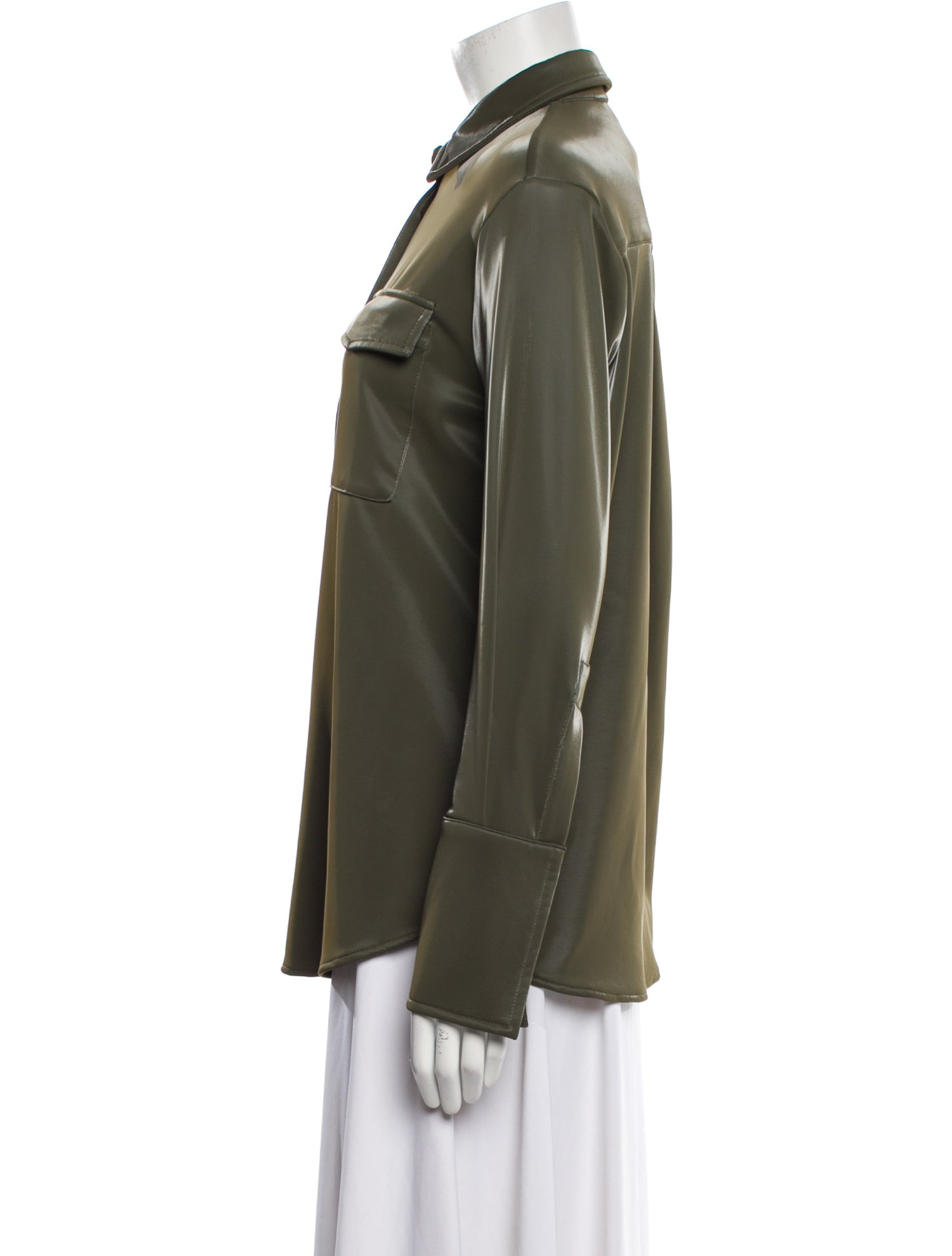 Federica Tosi Long Sleeve Button-Up Top