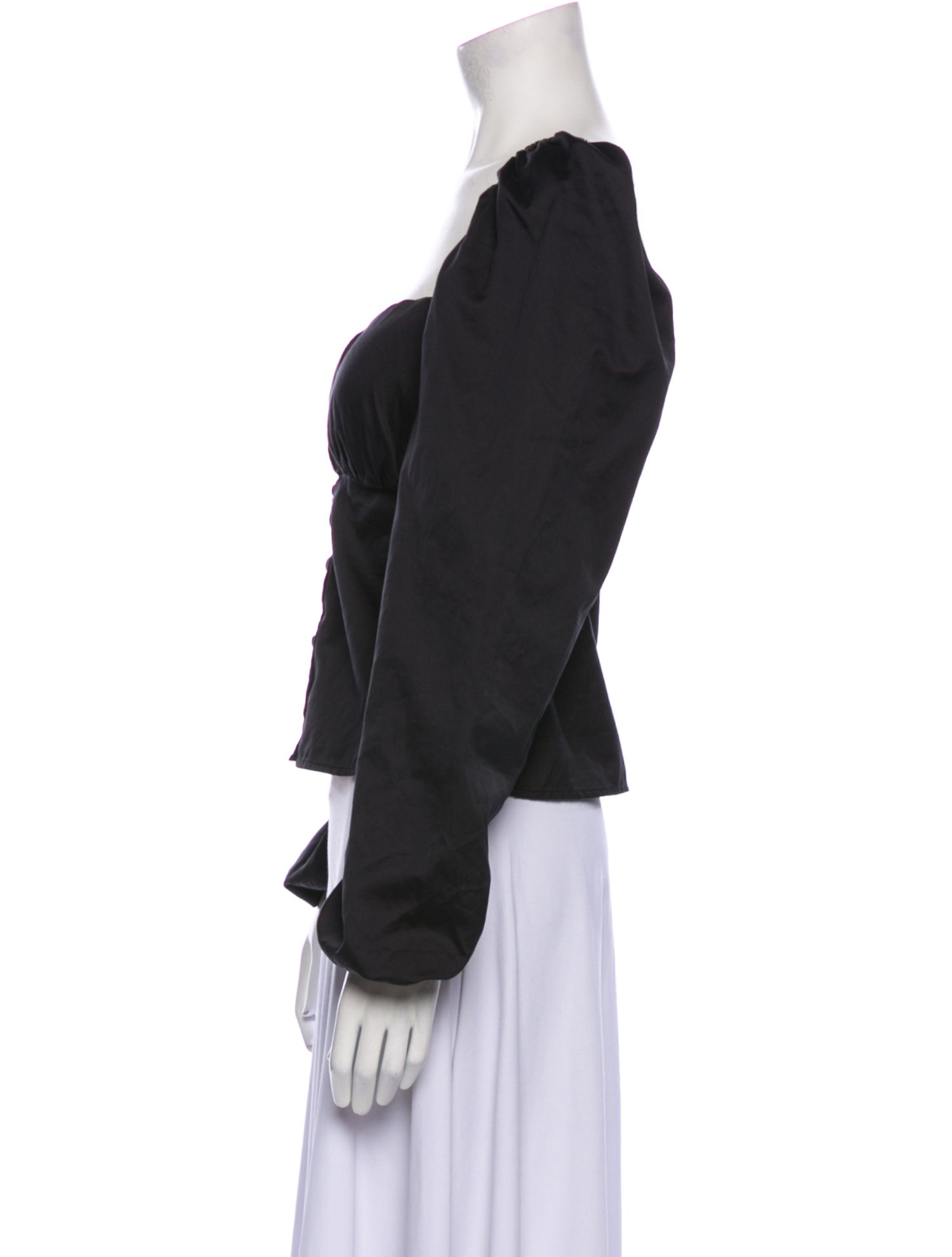 Federica Tosi V-Neck Long Sleeve Blouse w/ Tags