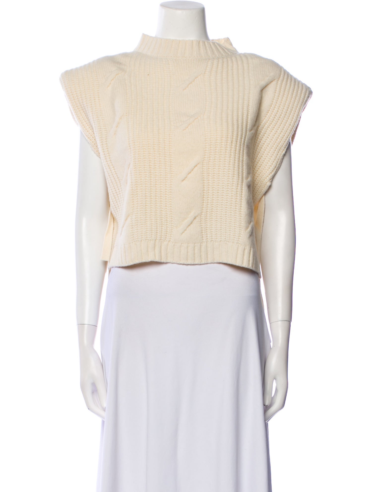 Federica Tosi Wool Mock Neck Sweater