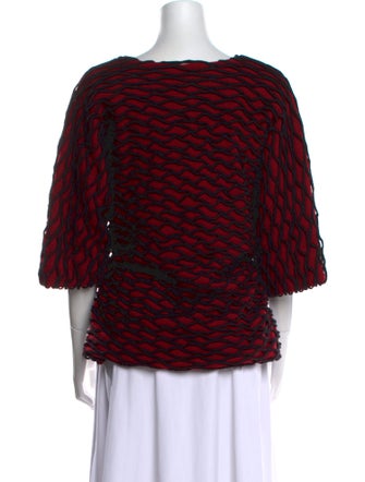 Federica Tosi Lambswool Printed Blouse