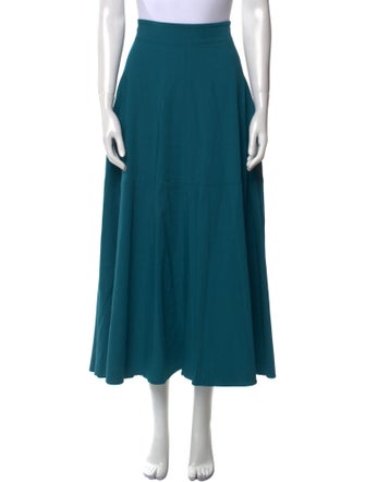 Federica Tosi Ruffle Embellishment Midi Length Skirt