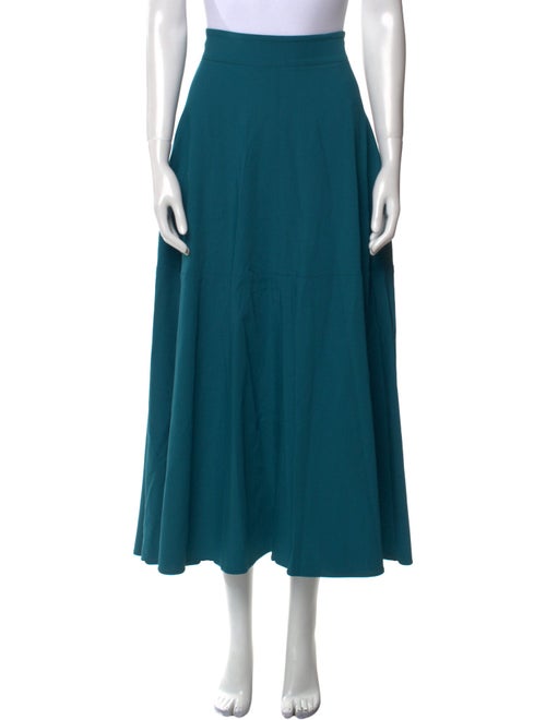 Federica Tosi Ruffle Embellishment Midi Length Skirt