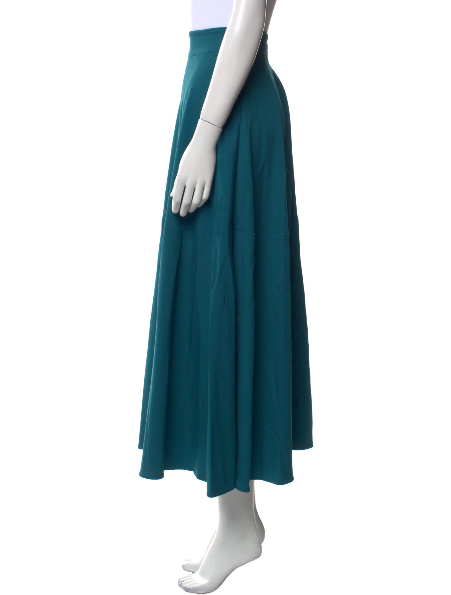 Federica Tosi Ruffle Embellishment Midi Length Skirt