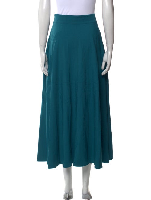 Federica Tosi Ruffle Embellishment Midi Length Skirt