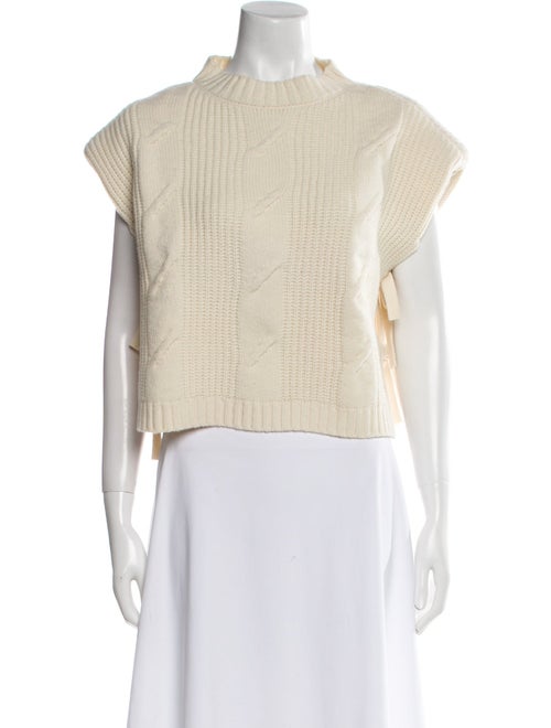 Federica Tosi Wool Mock Neck Sweater