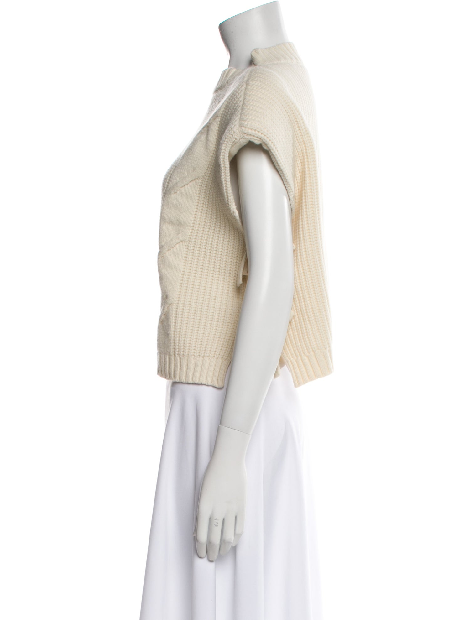 Federica Tosi Wool Mock Neck Sweater