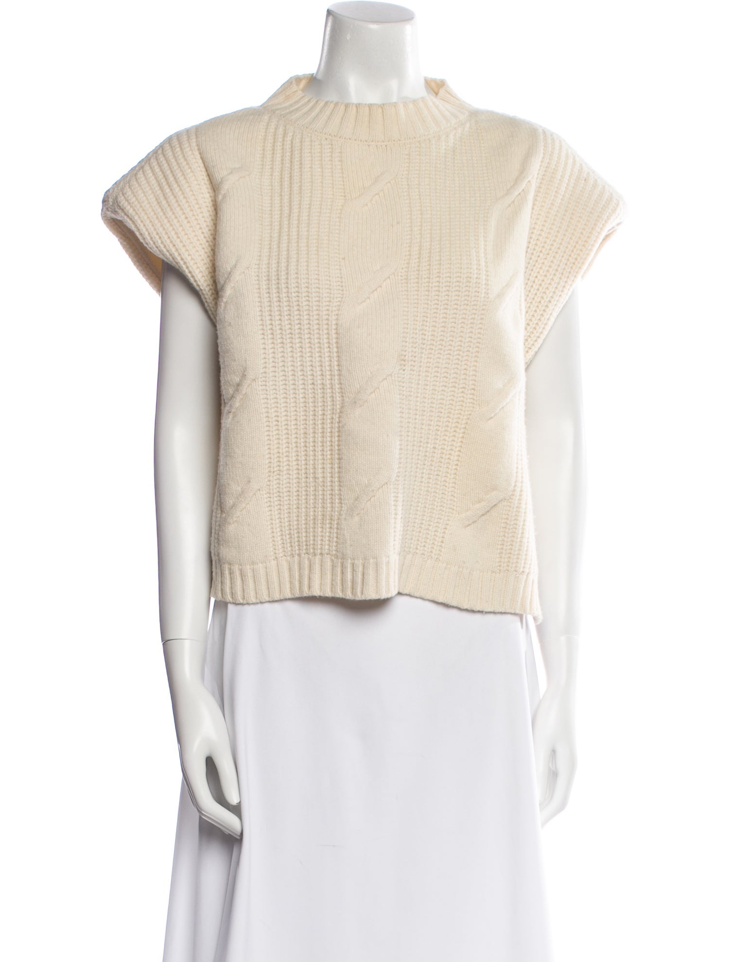 Federica Tosi Wool Mock Neck Sweater
